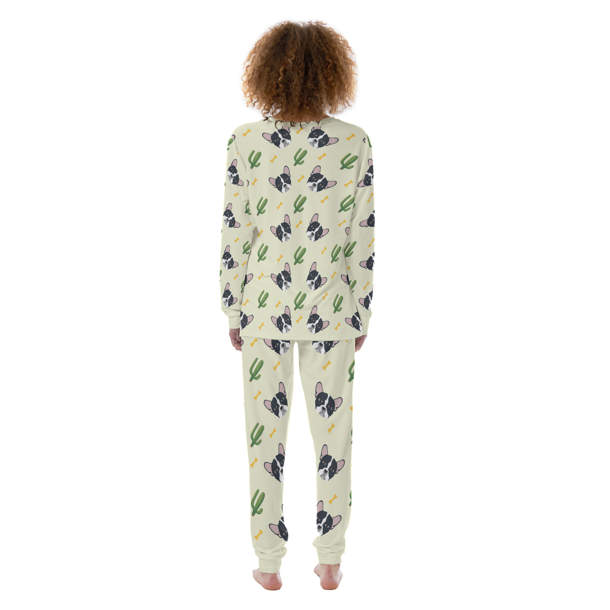 EVIE French Bulldog Cozy Pajama Set for Dog Moms & Dads-fadou
