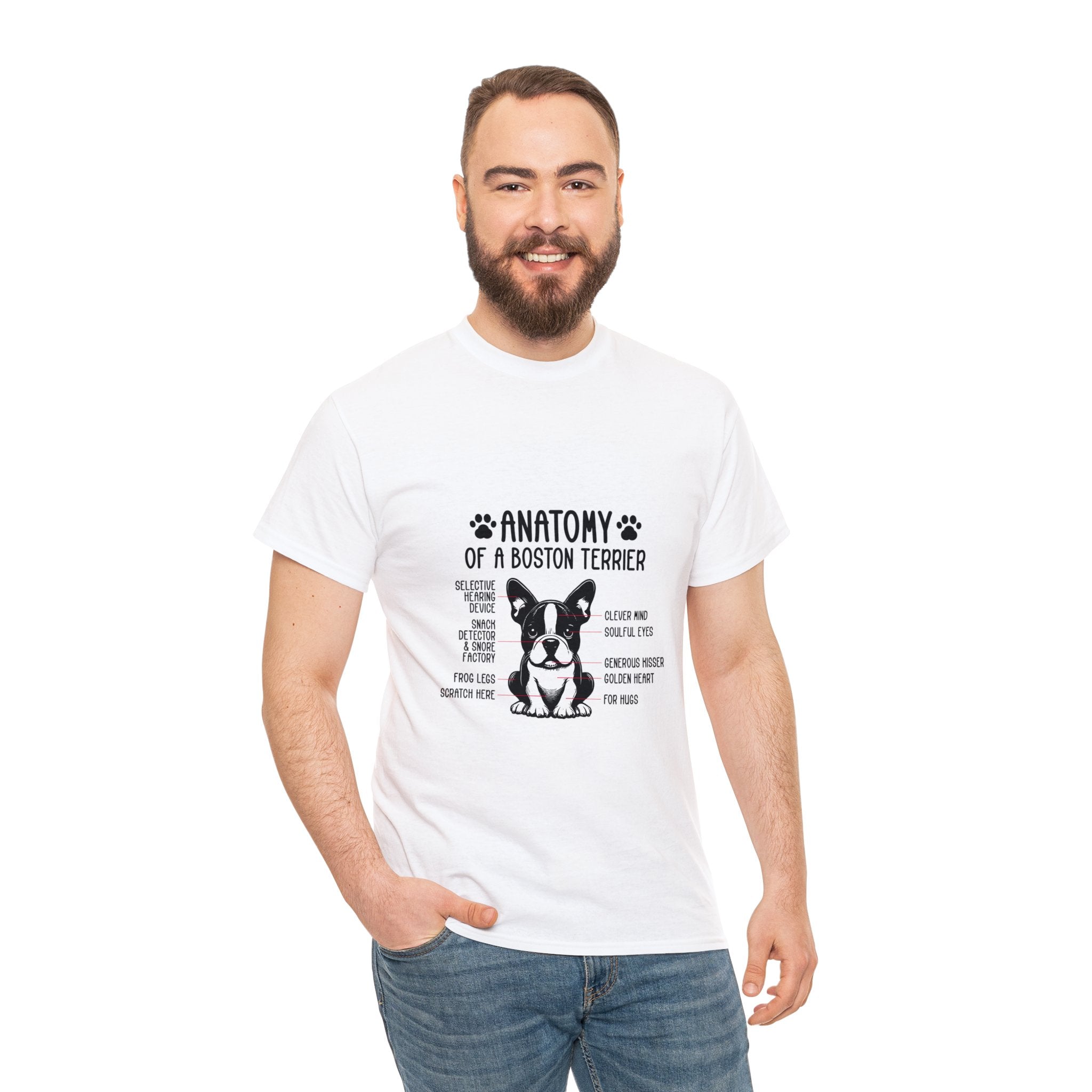 Oreo - Unisex Tshirts for Boston Terrier Lovers for Everyday Wear-fadou
