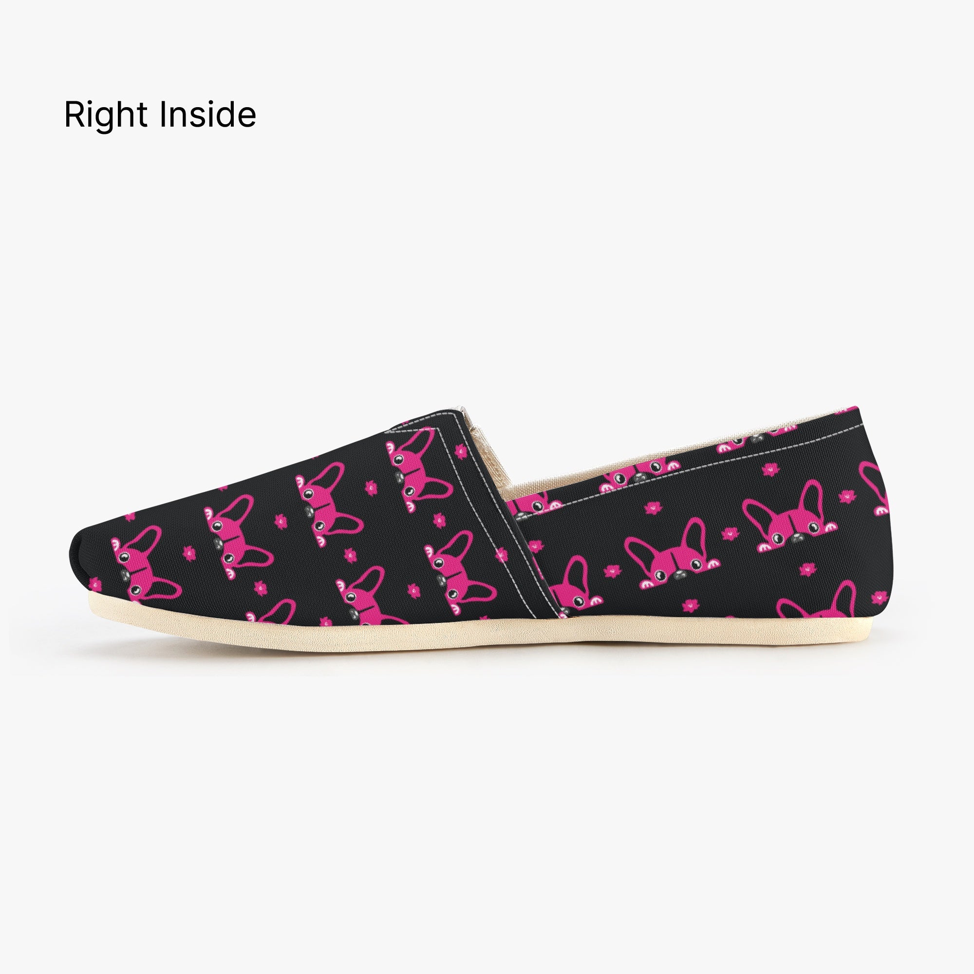 French Bulldog Casual Casual Footwear for Dog Park Days-fadou