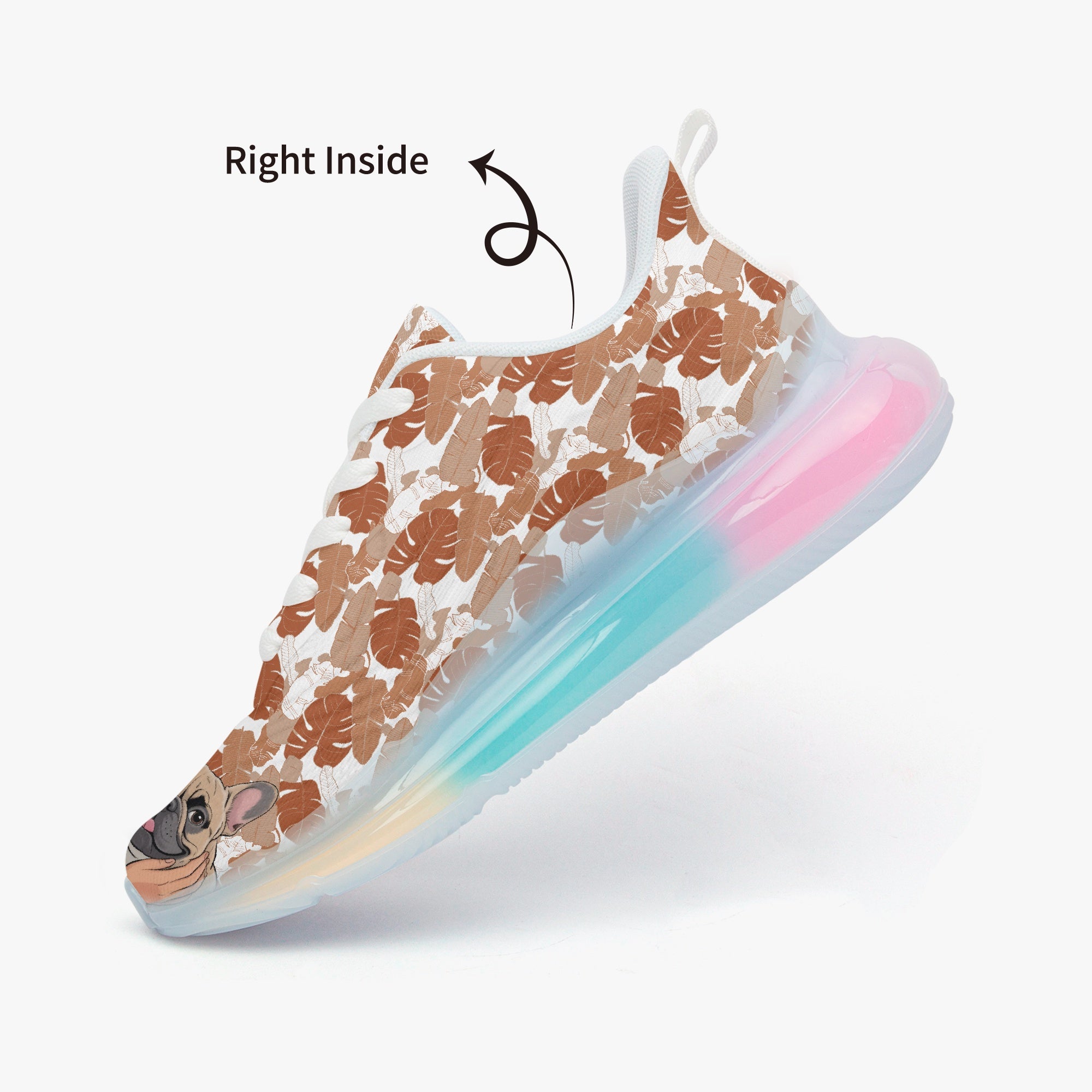 French Bulldog Lightweight High-Top Shoes for Bulldog Owners-fadou