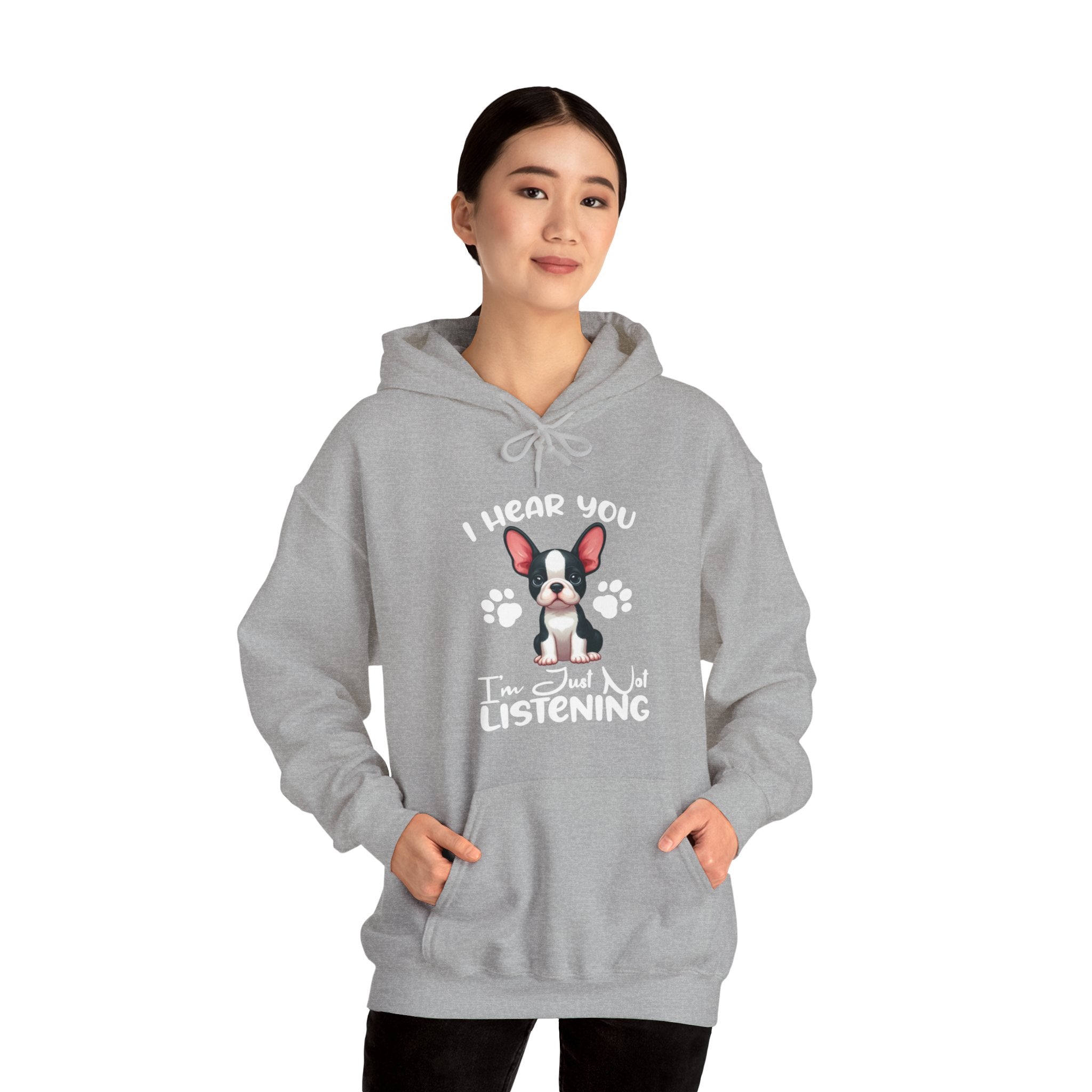 Ozzie French Bulldog Fleece Hoodie for Frenchie Enthusiasts-fadou