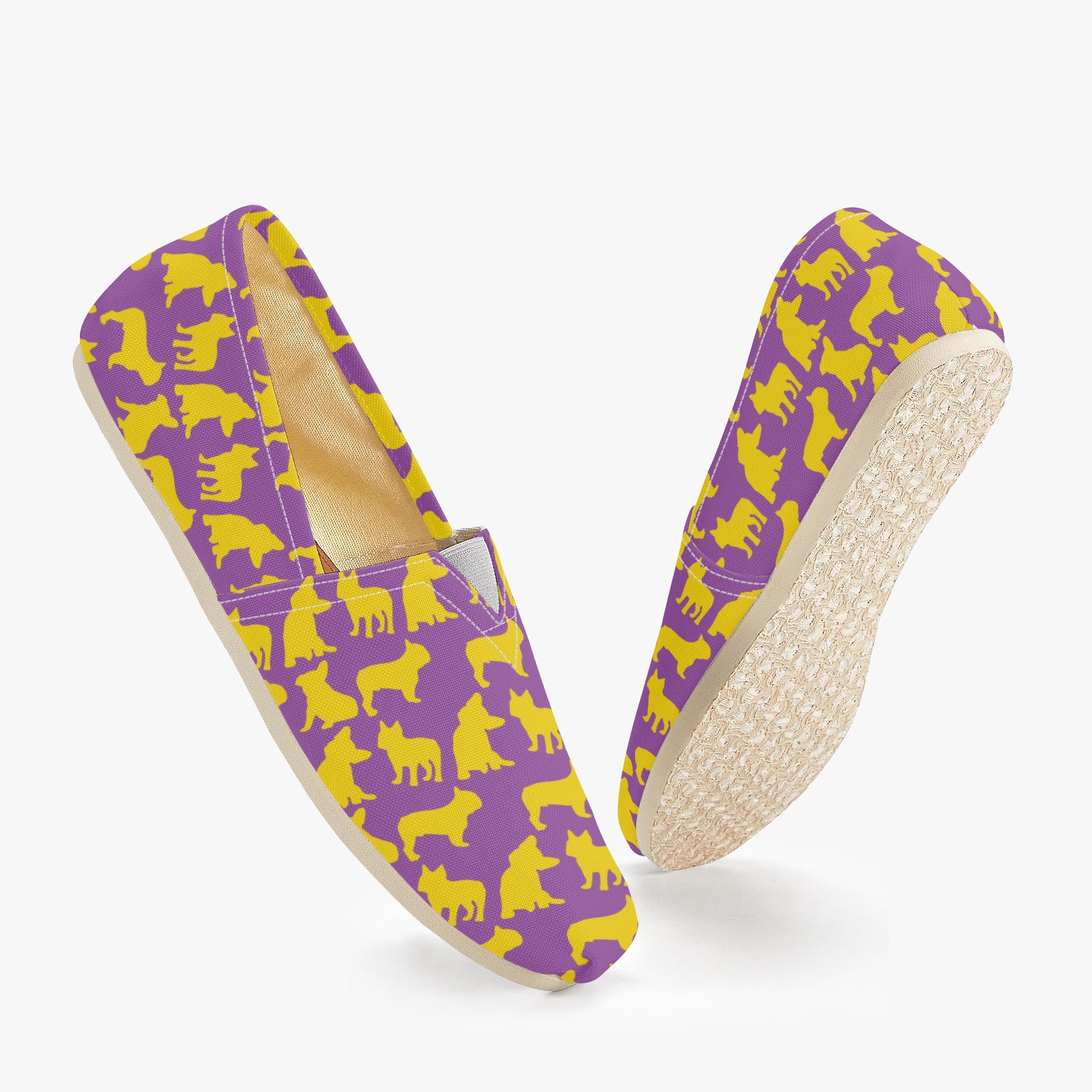 French Bulldog Casual Casual Footwear for Everyday Wear-fadou