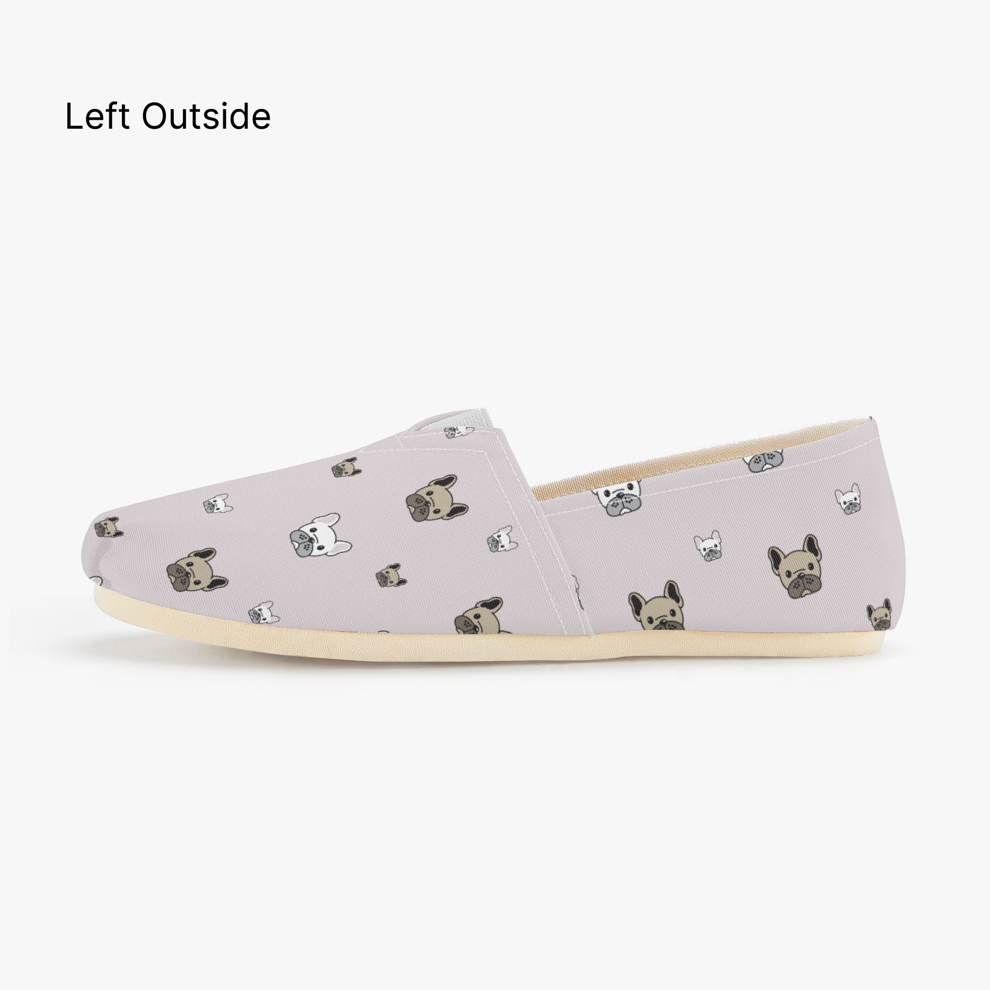 French Bulldog Casual Casual Footwear for Frenchie Fans-fadou