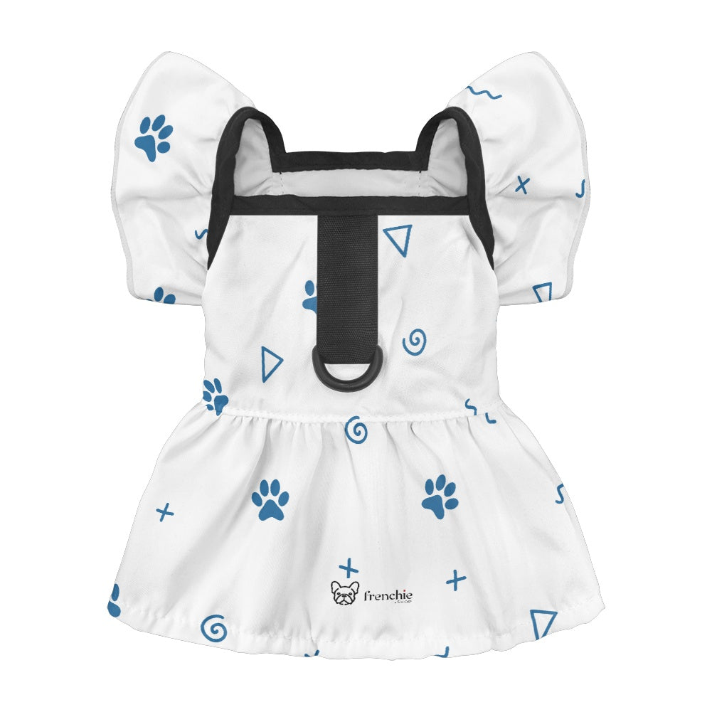 Kaya French Bulldog Summer Dress for Outdoor Adventures-fadou