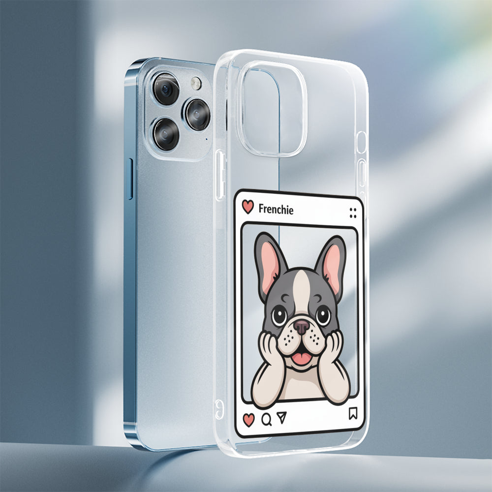 French Bulldog Silicone Slim Phone Shell for Dog Park Days-fadou