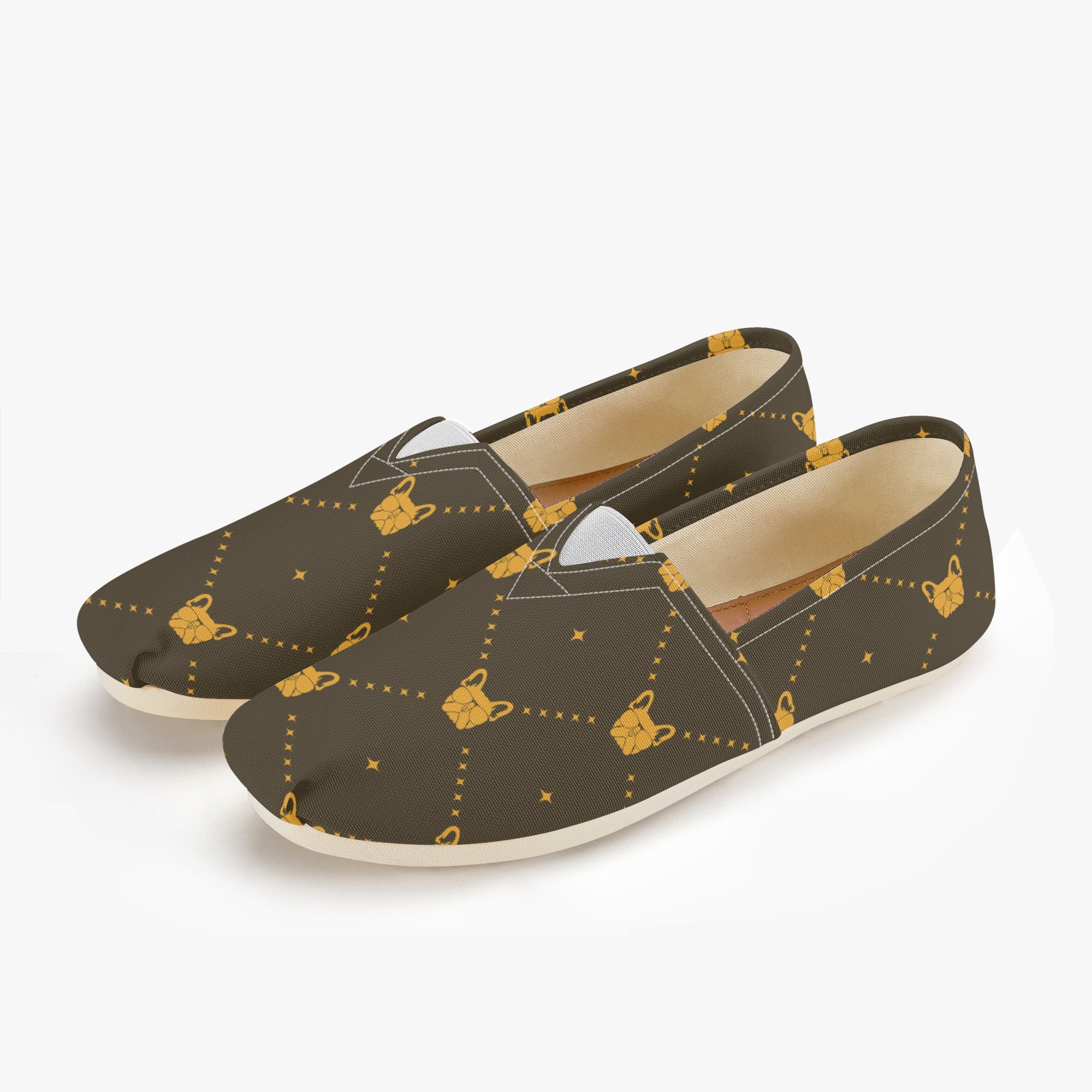French Bulldog Casual Classic Sneakers for Frenchie Enthusiasts-fadou