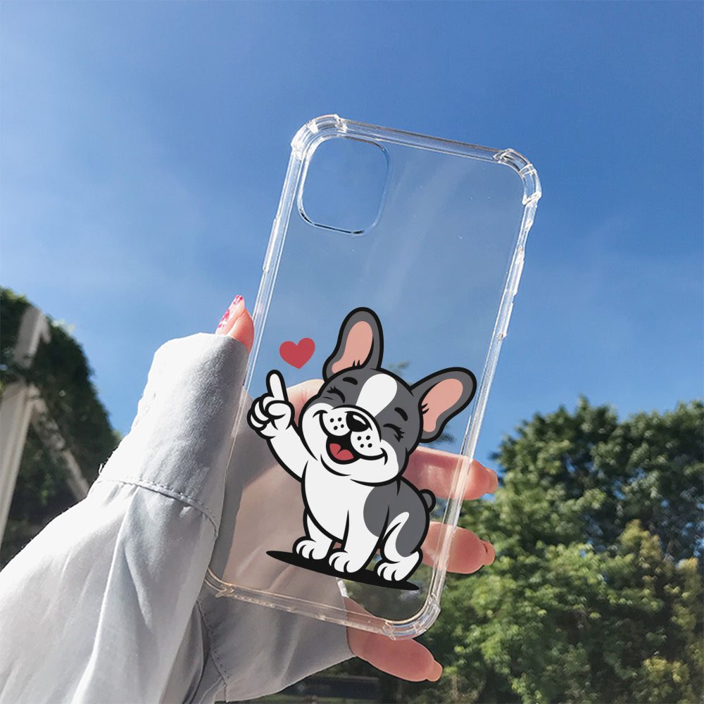French Bulldog Silicone Protective Case for Frenchie Enthusiasts-fadou