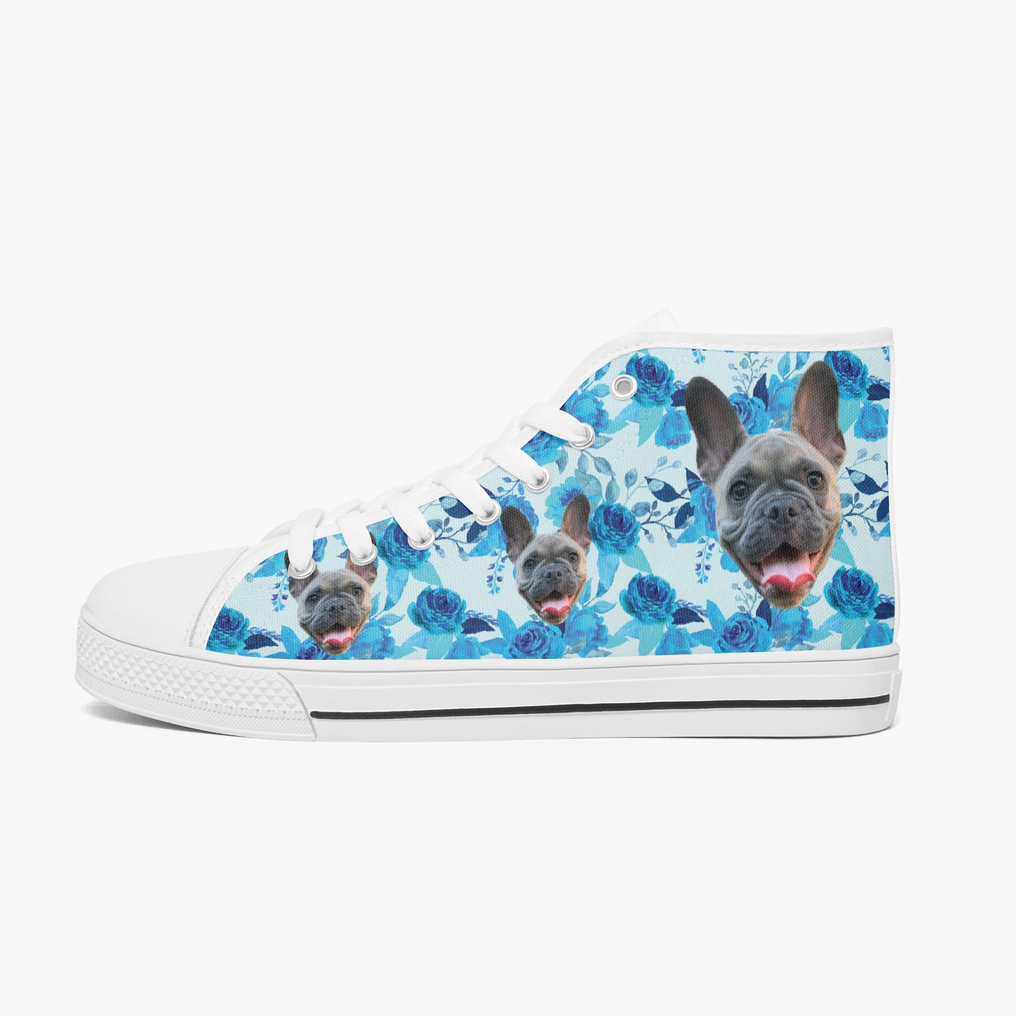 Frenchie Personalized Casual Footwear for Frenchie Enthusiasts-fadou