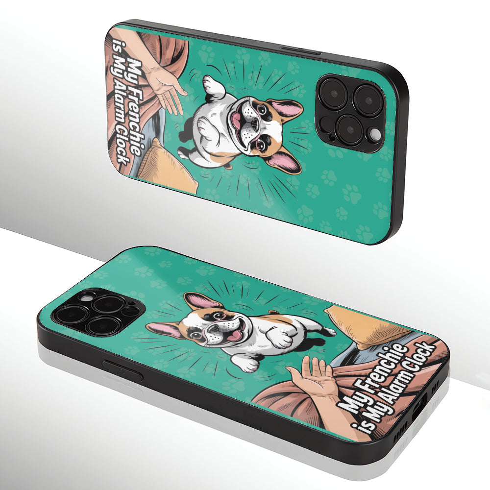 Lexi - Iphone & Samsung Glass Case for Frenchie Enthusiasts-fadou