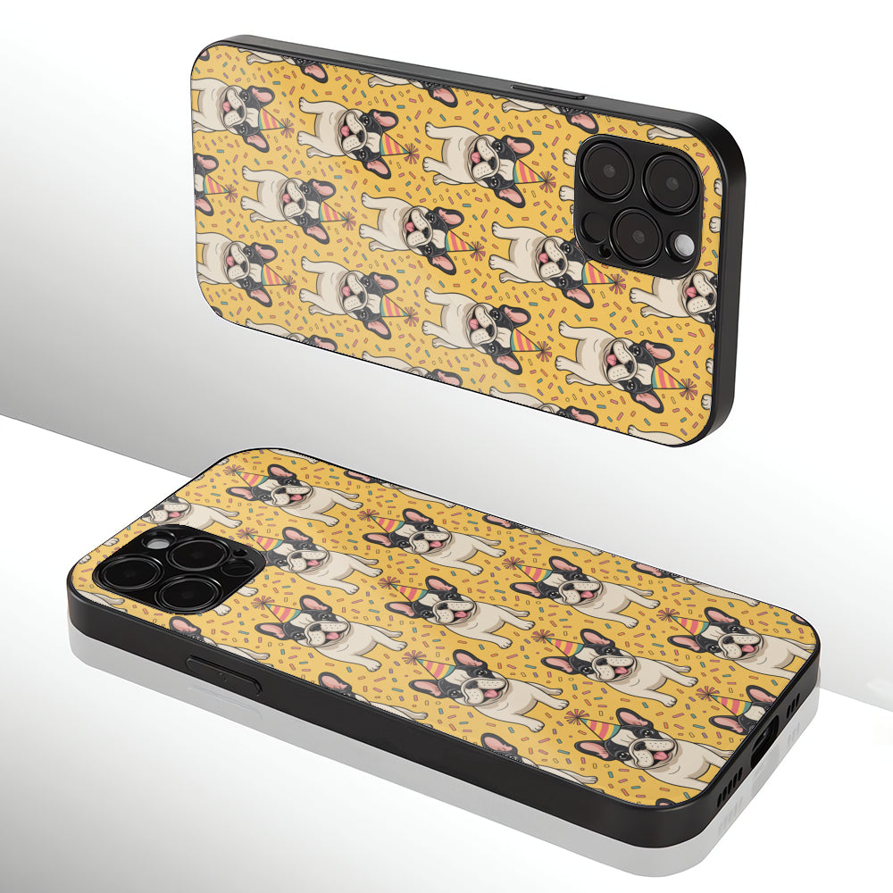Lucky - Iphone & Samsung Glass Case for Dog Moms & Dads-fadou