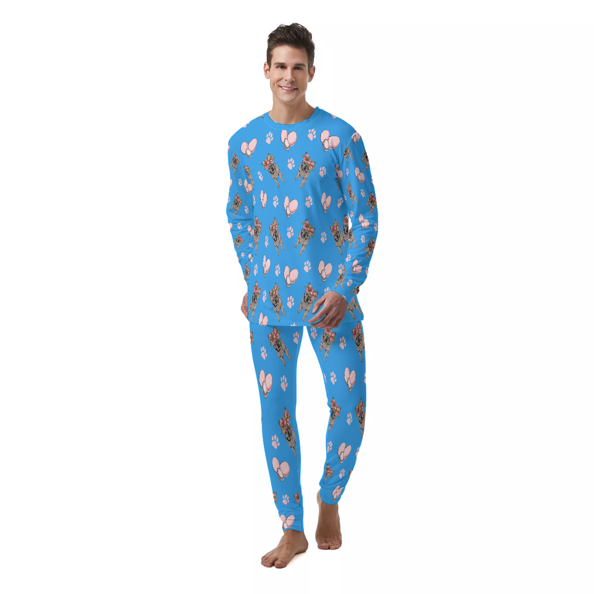 HARLEY French Bulldog Cotton Pajamas for Bulldog Owners-fadou