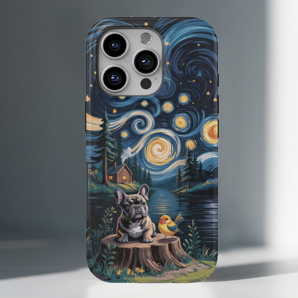 Beau Frenchie Slim Phone Shell for Frenchie Enthusiasts-fadou