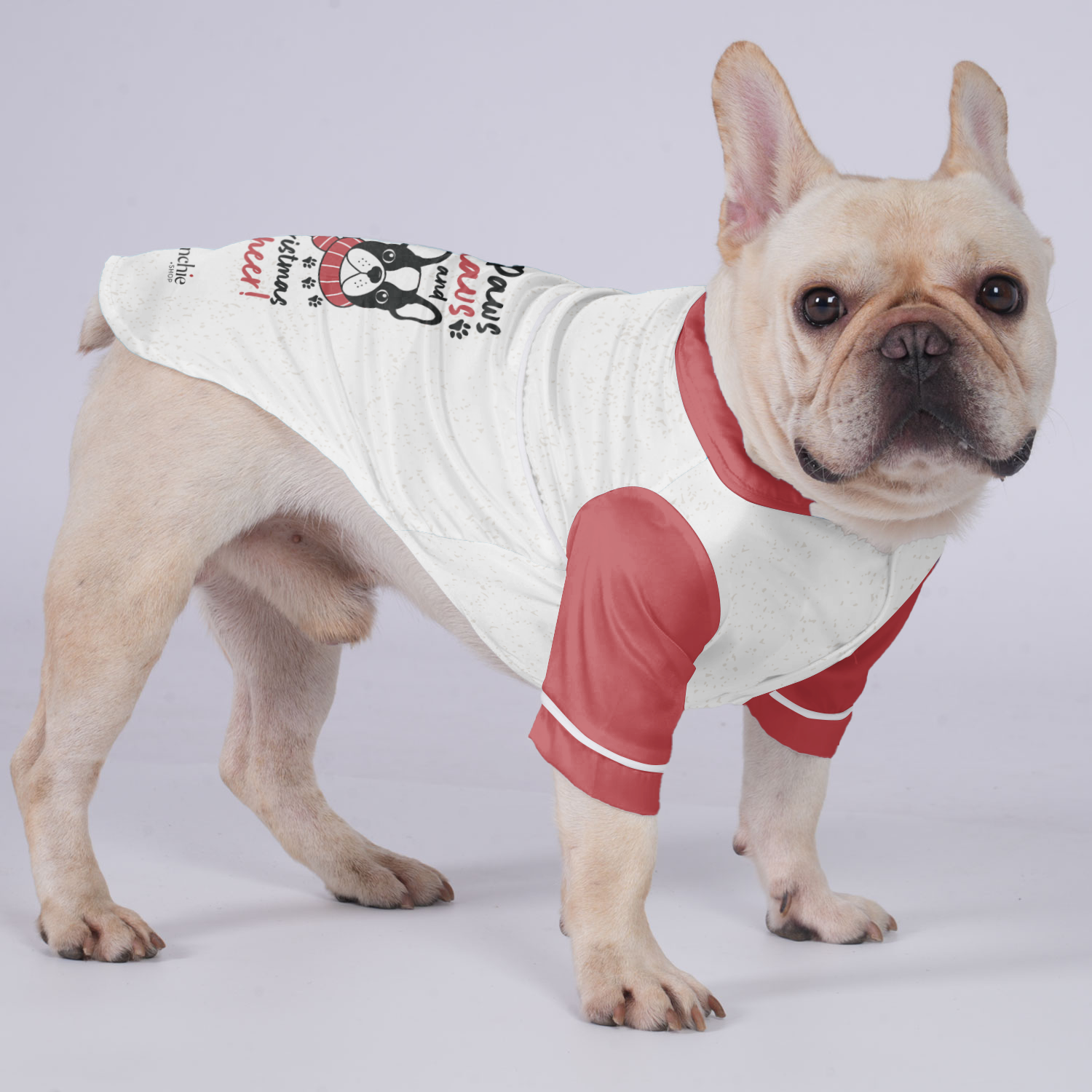 French Bulldog Christmas Cozy Loungewear for Training Sessions-fadou
