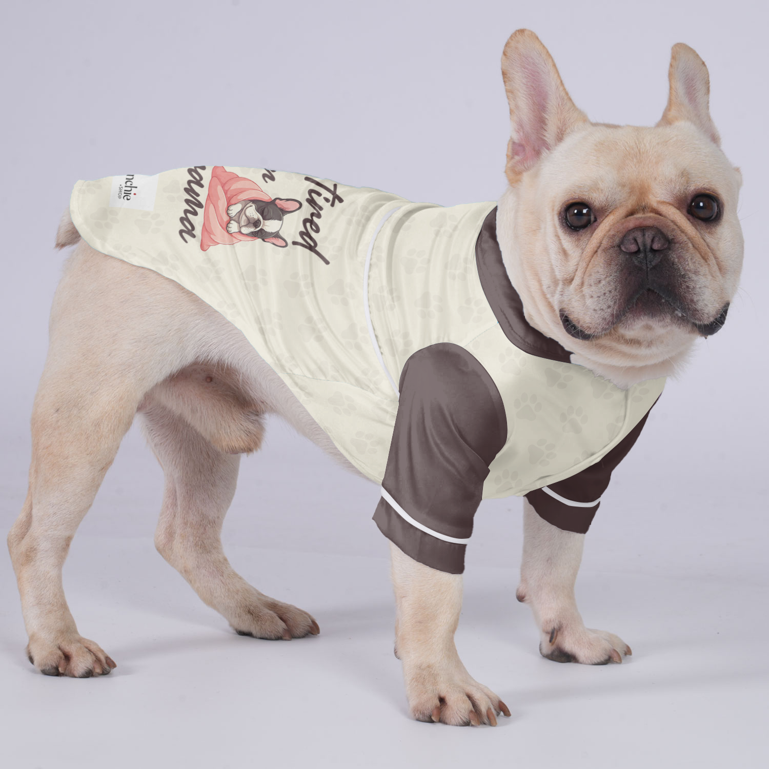 Too French Bulldog Night Outfit for Brachycephalic Dogs-fadou