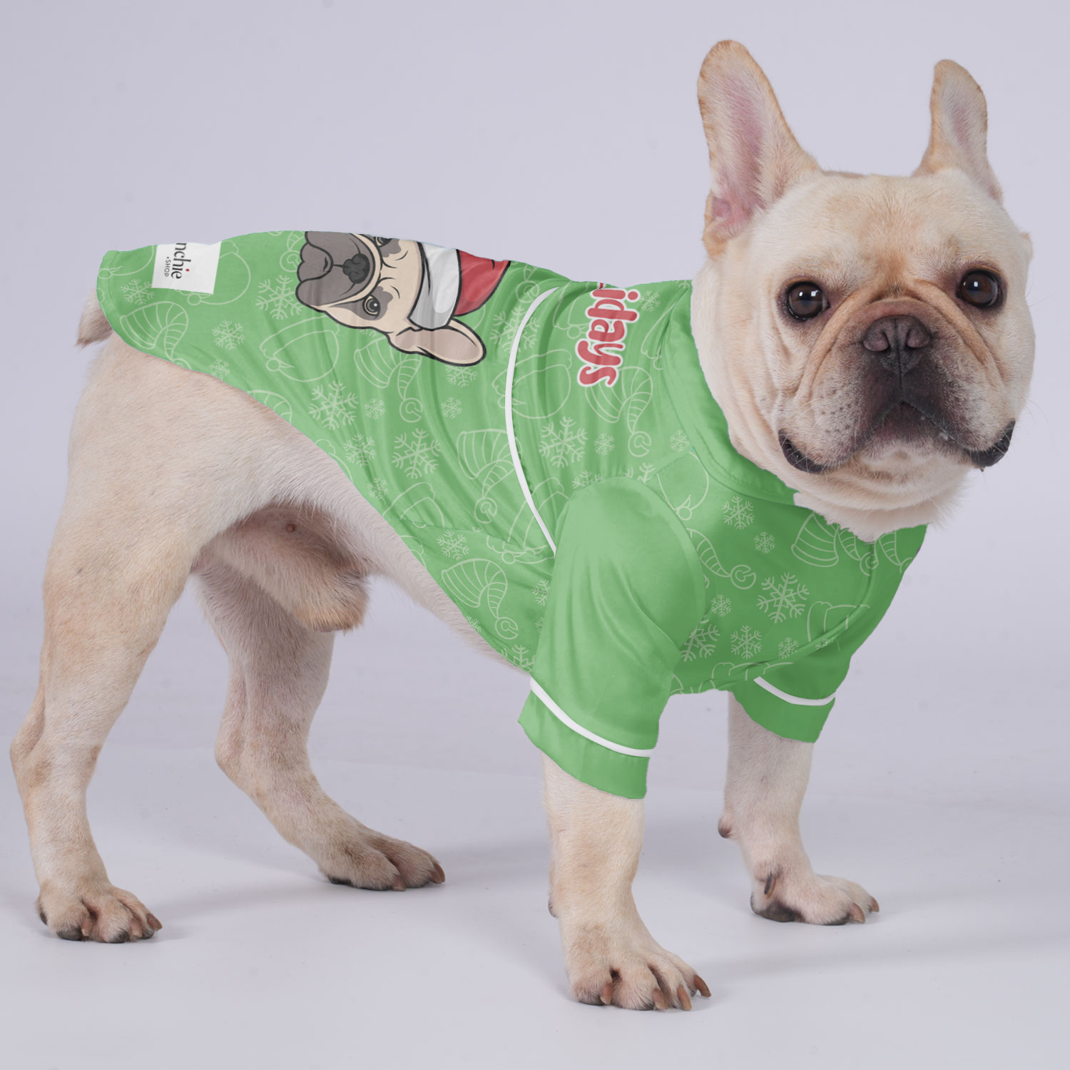Happy French Bulldog Cozy Loungewear for French Bulldogs-fadou