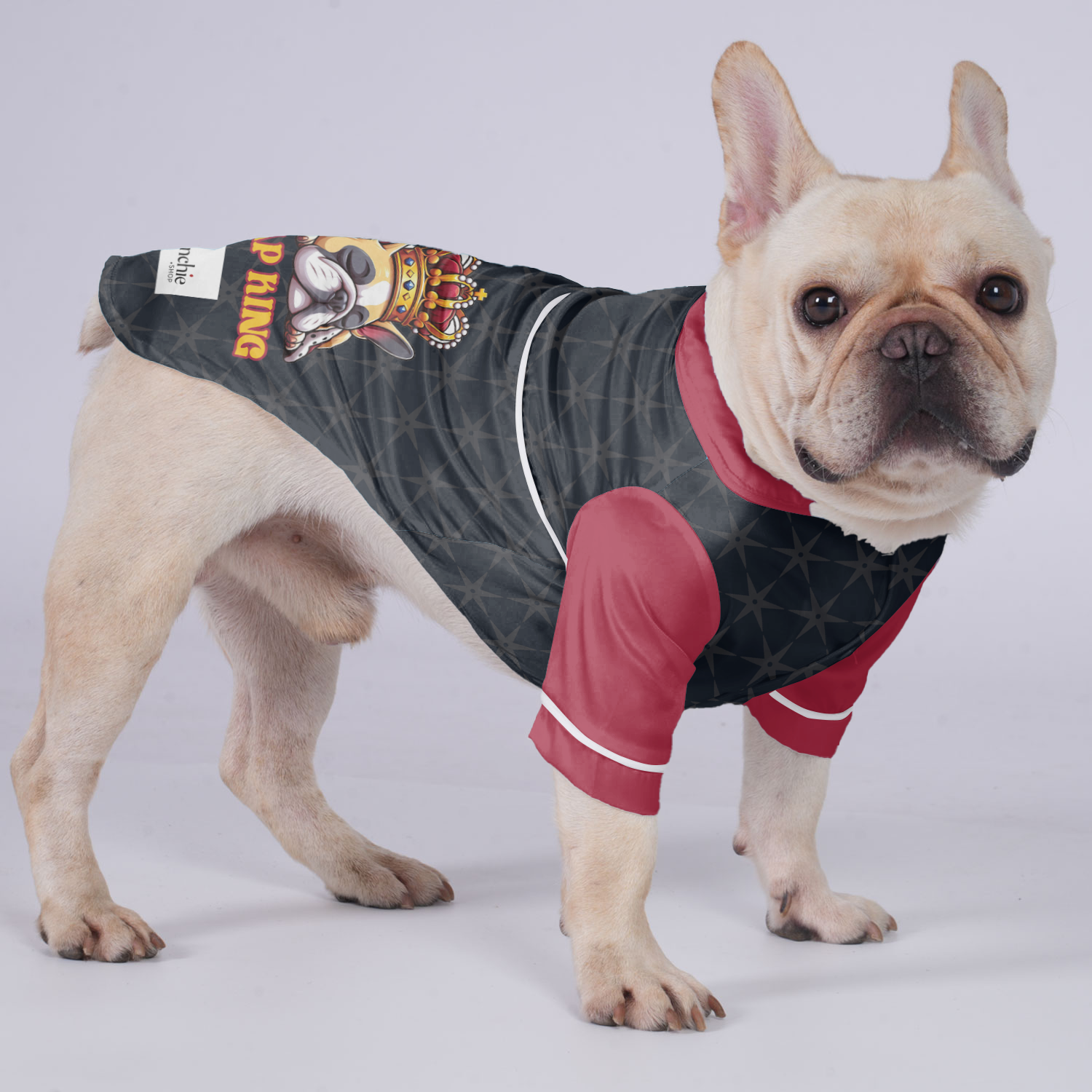 Nap French Bulldog Cozy Loungewear for Flat-Face Breeds-fadou