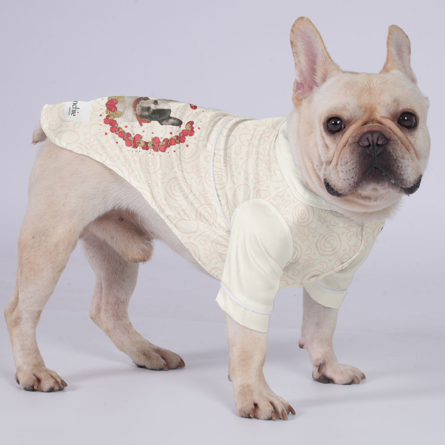 French Bulldog Custom Pet Sleepwear for Outdoor Adventures-fadou