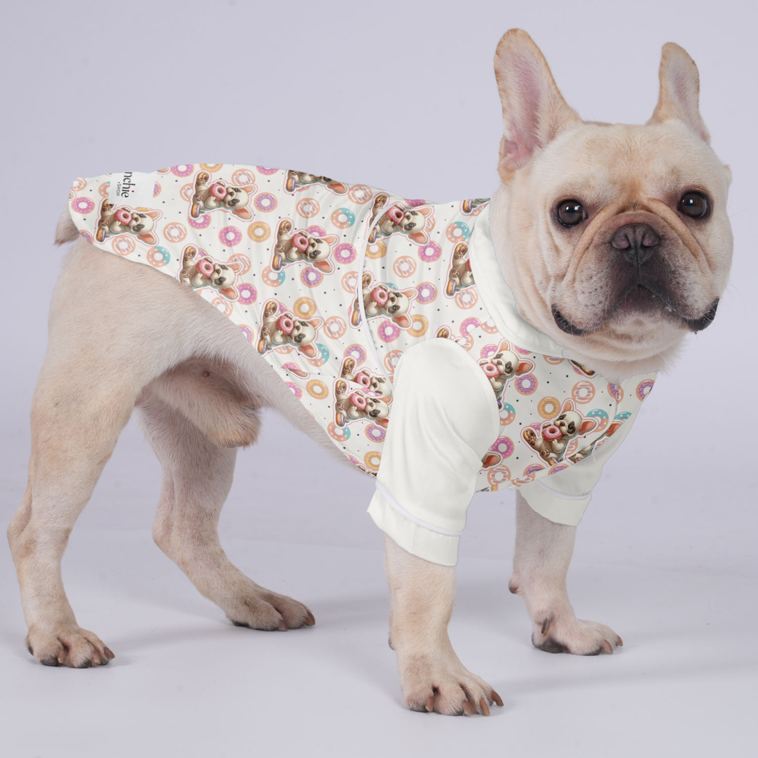 Macy French Bulldog Dog Pajamas for Brachycephalic Dogs-fadou