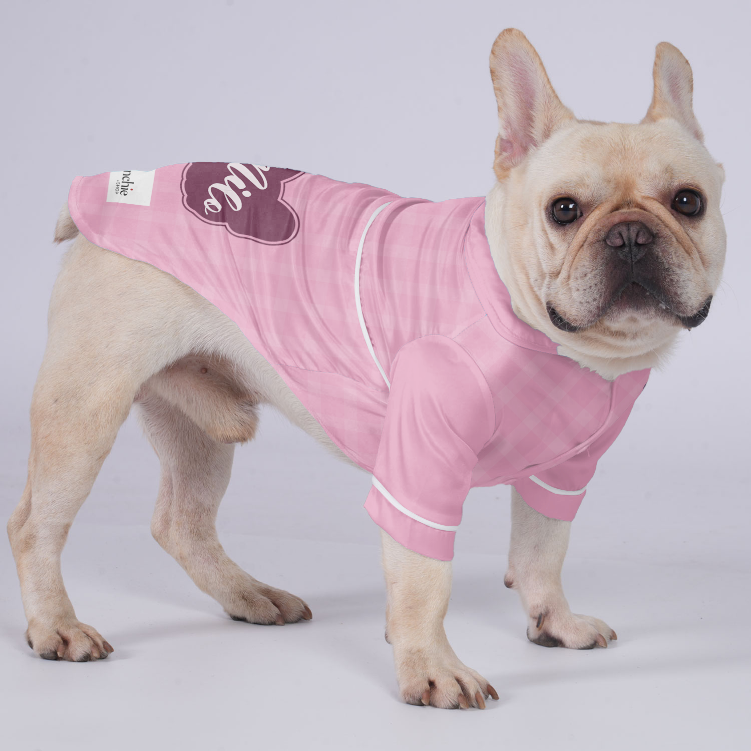 French Bulldog Custom Pet Sleepwear for Flat-Face Breeds-fadou
