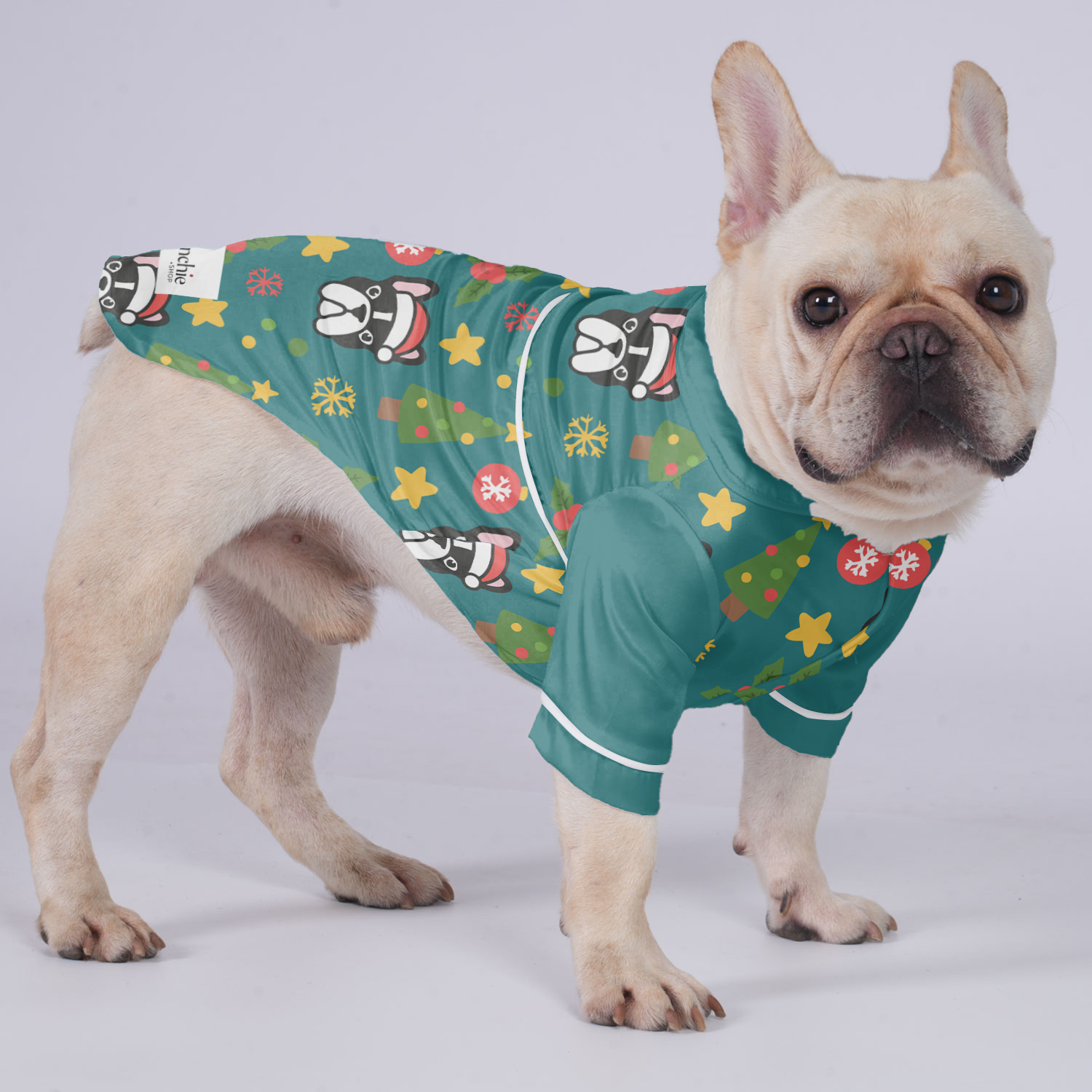 Murphy French Bulldog Cozy Loungewear for Travel Comfort-fadou