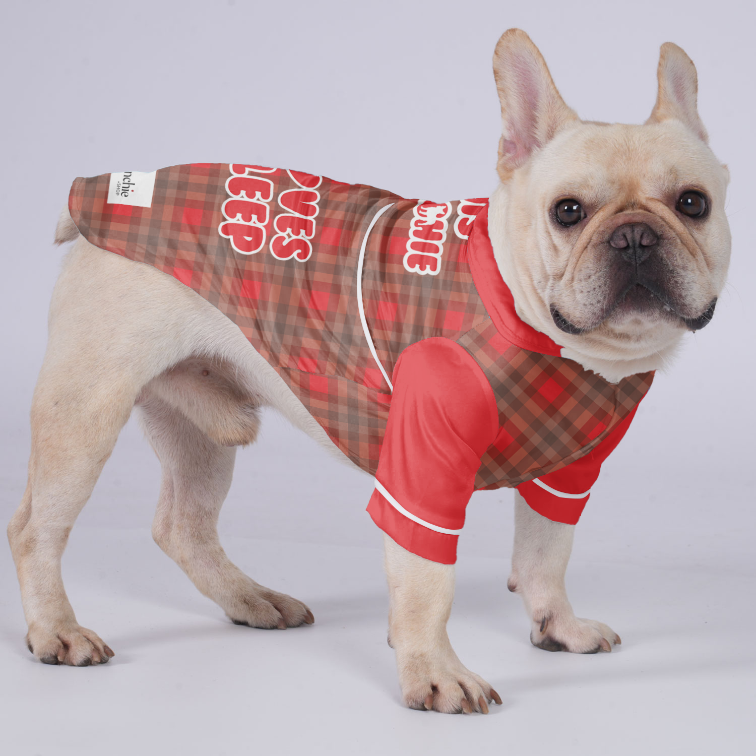 This French Bulldog Cozy Loungewear for Outdoor Adventures-fadou