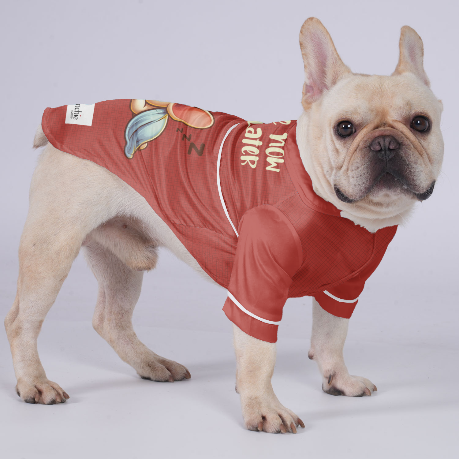 Snore French Bulldog Pet Sleepwear for Brachycephalic Dogs-fadou