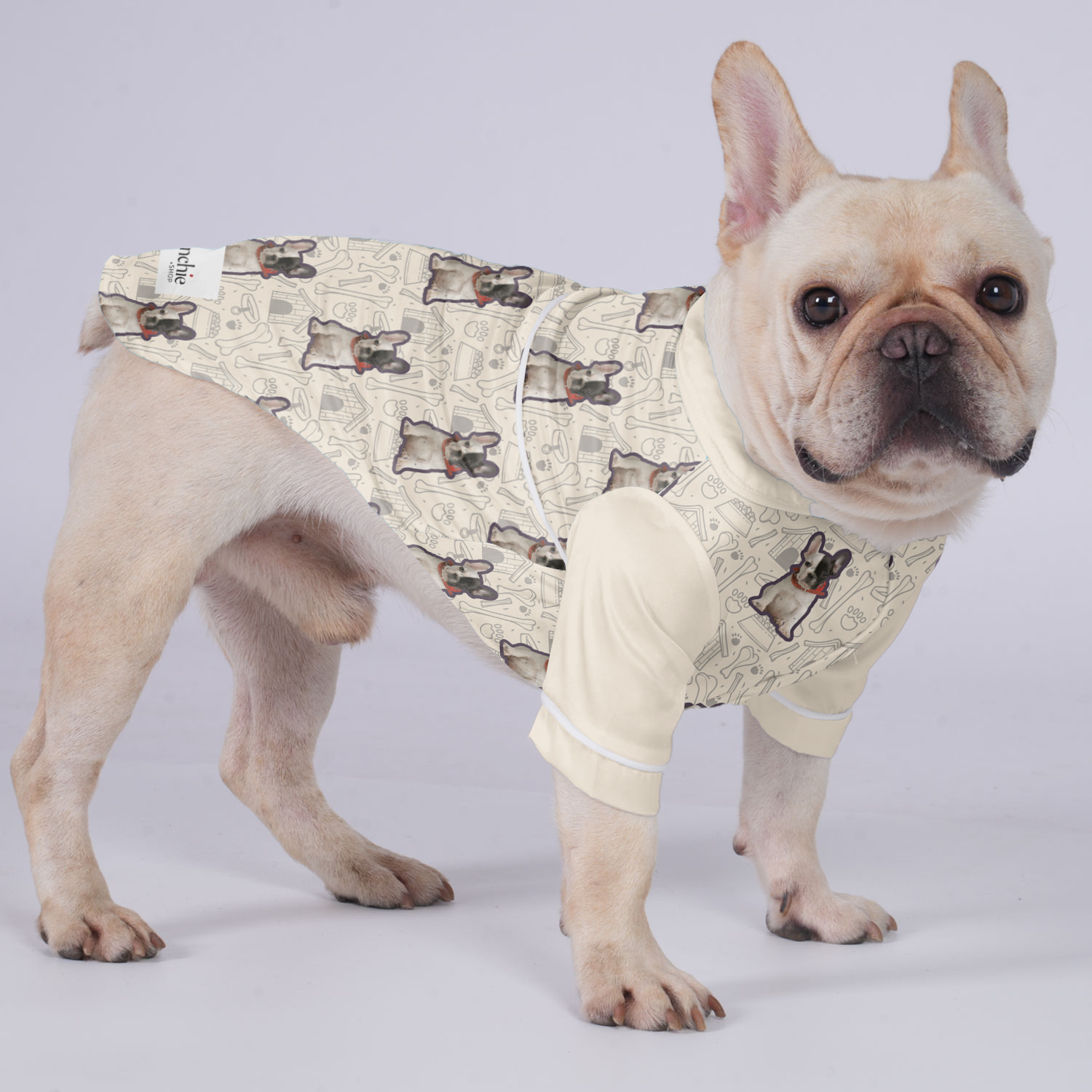 French Bulldog Pajamas Designed with Your for French Bulldogs-fadou
