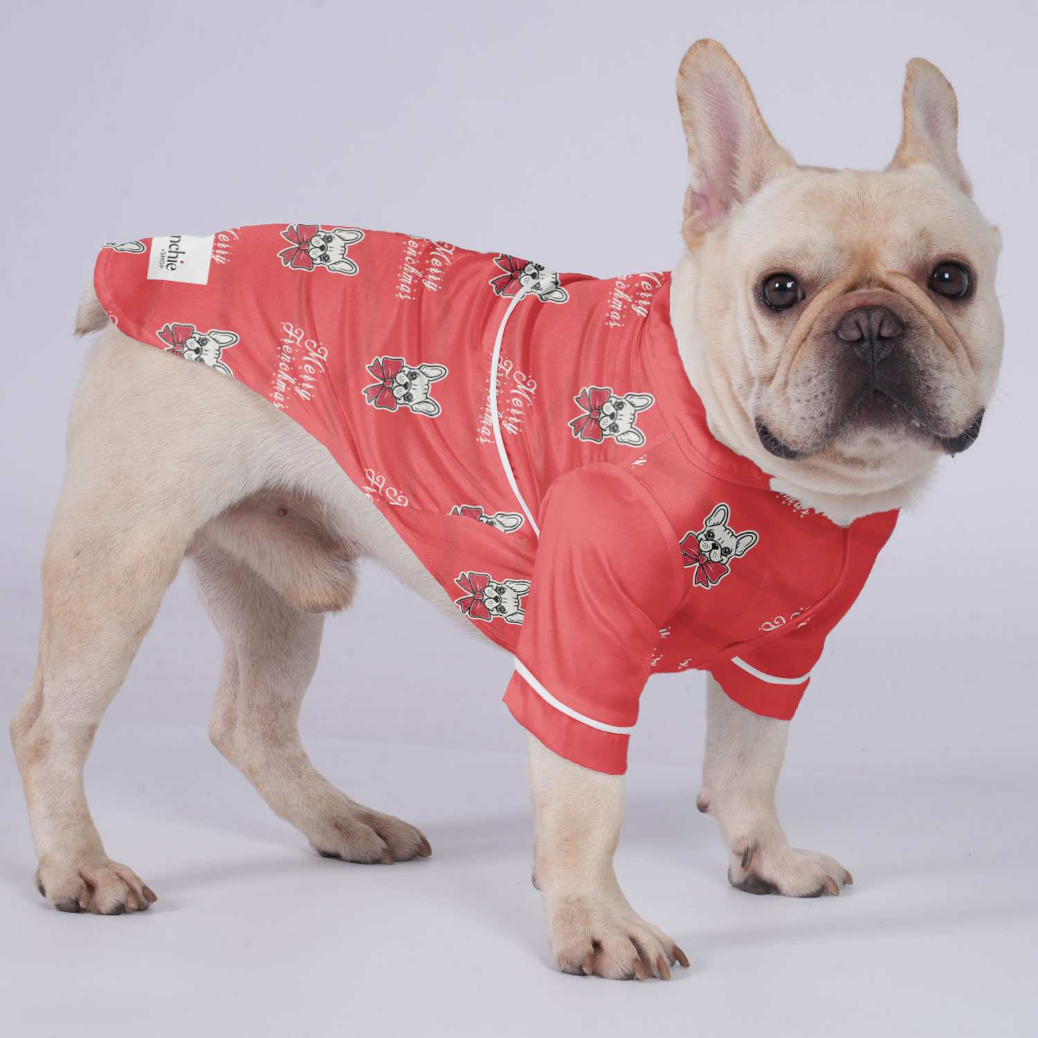 Gucci French Bulldog Pet Sleepwear for Brachycephalic Dogs-fadou