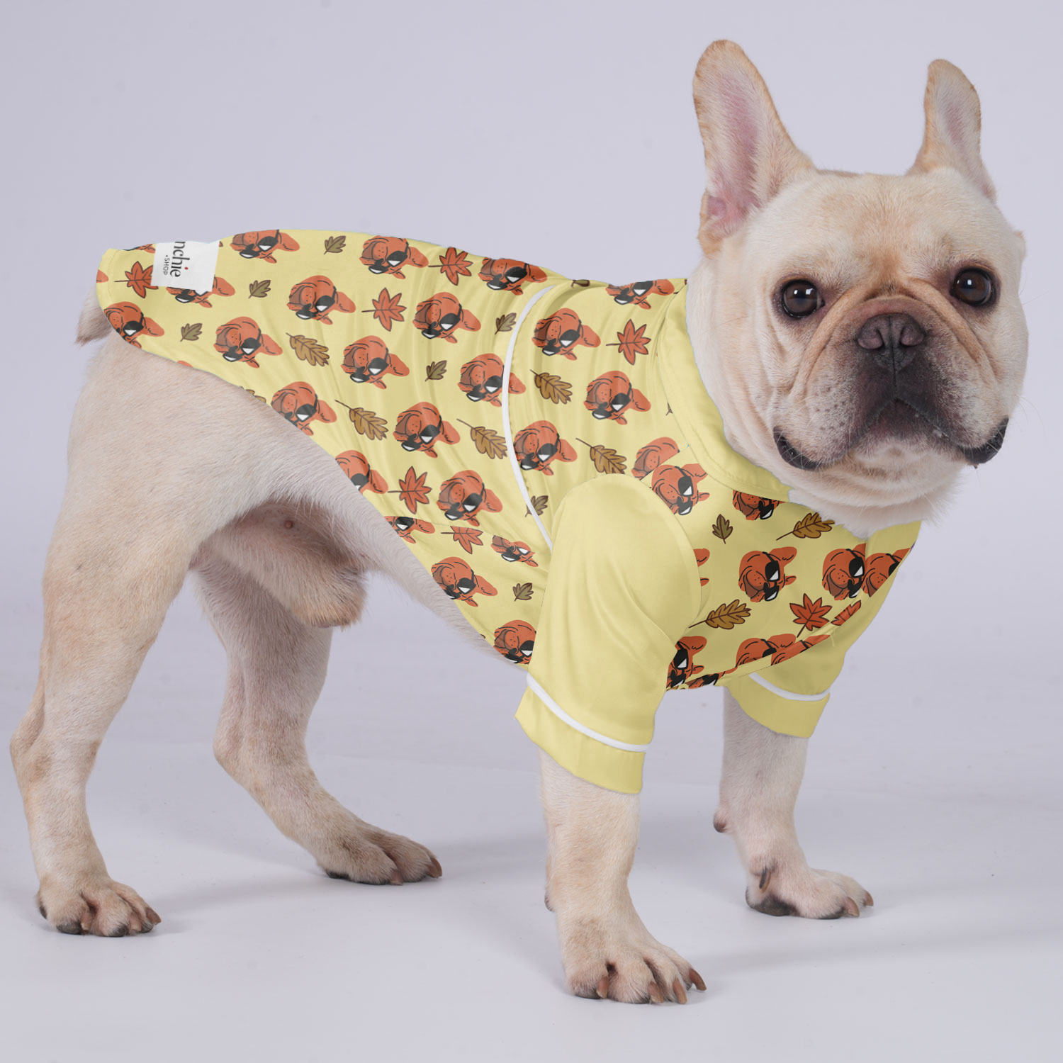 Joy French Bulldog Cozy Loungewear for Flat-Face Breeds-fadou
