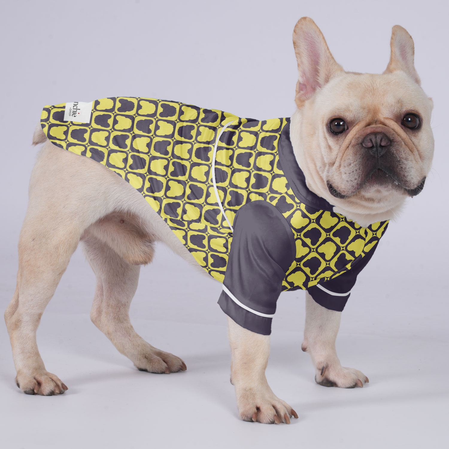 Kirby French Bulldog Night Outfit for Brachycephalic Dogs-fadou