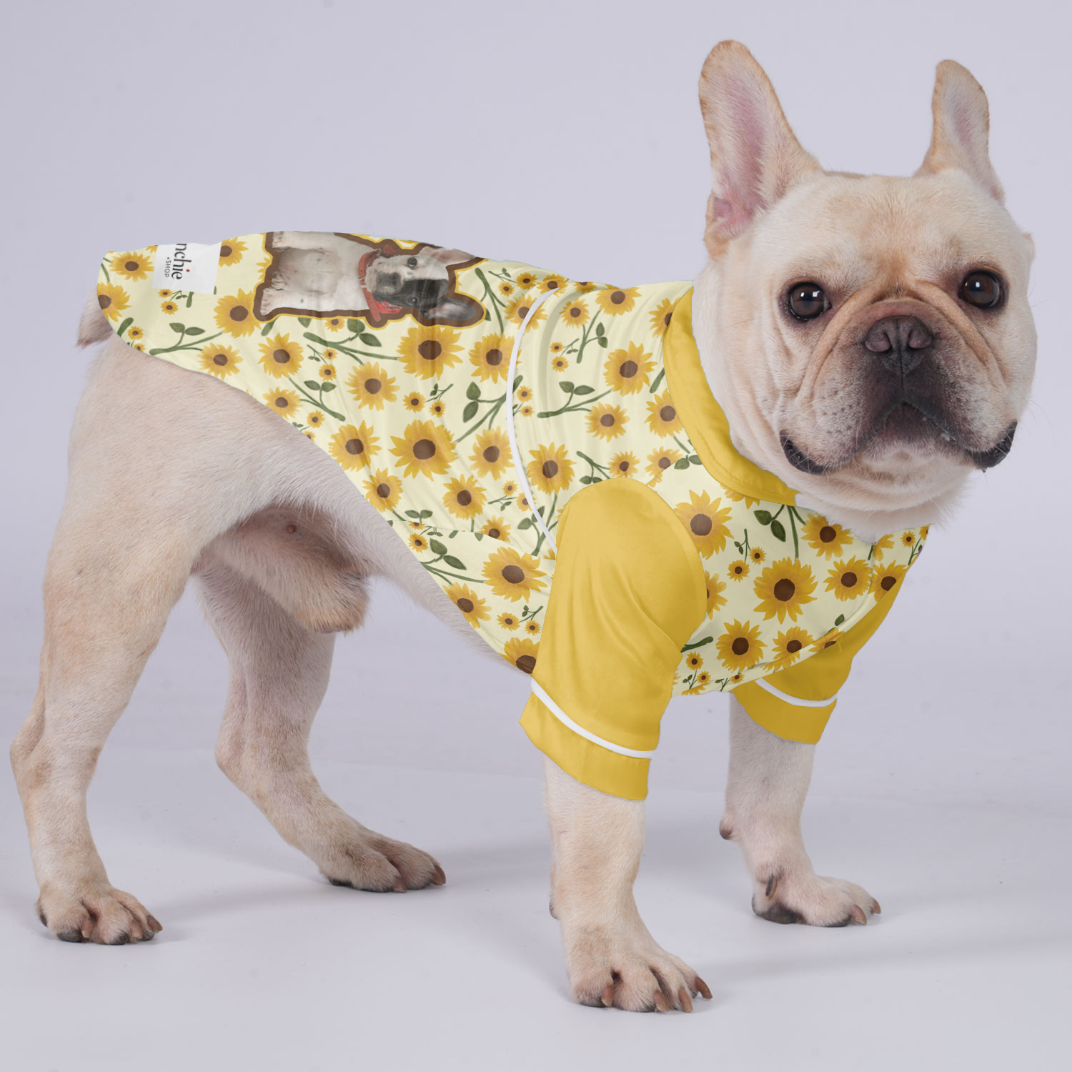 French Bulldog Custom Dog Pajamas for Brachycephalic Dogs-fadou