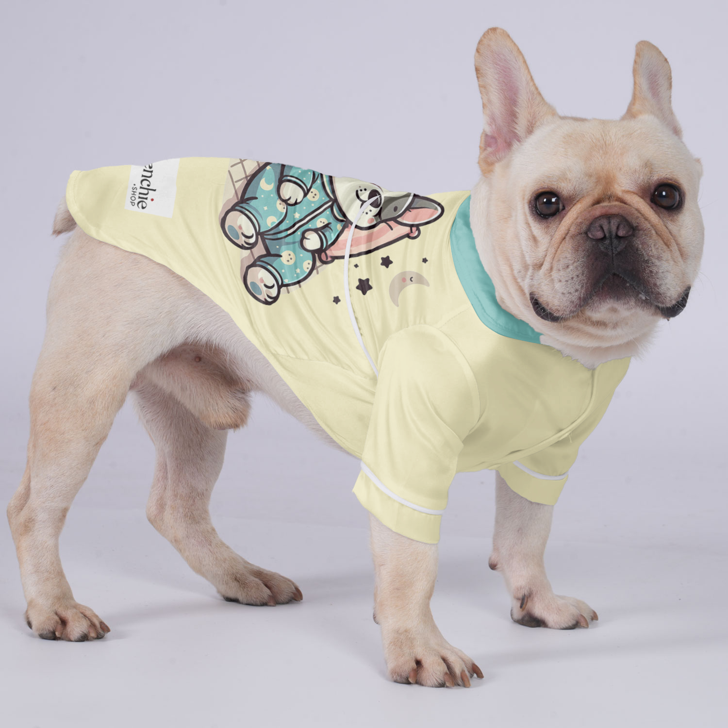 Teddy French Bulldog Dog Pajamas for Brachycephalic Dogs-fadou
