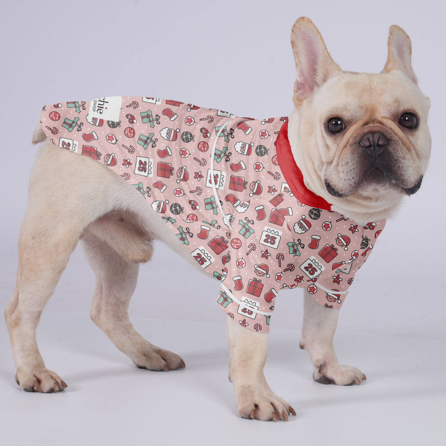 Oliver French Bulldog Dog Pajamas for Brachycephalic Dogs-fadou