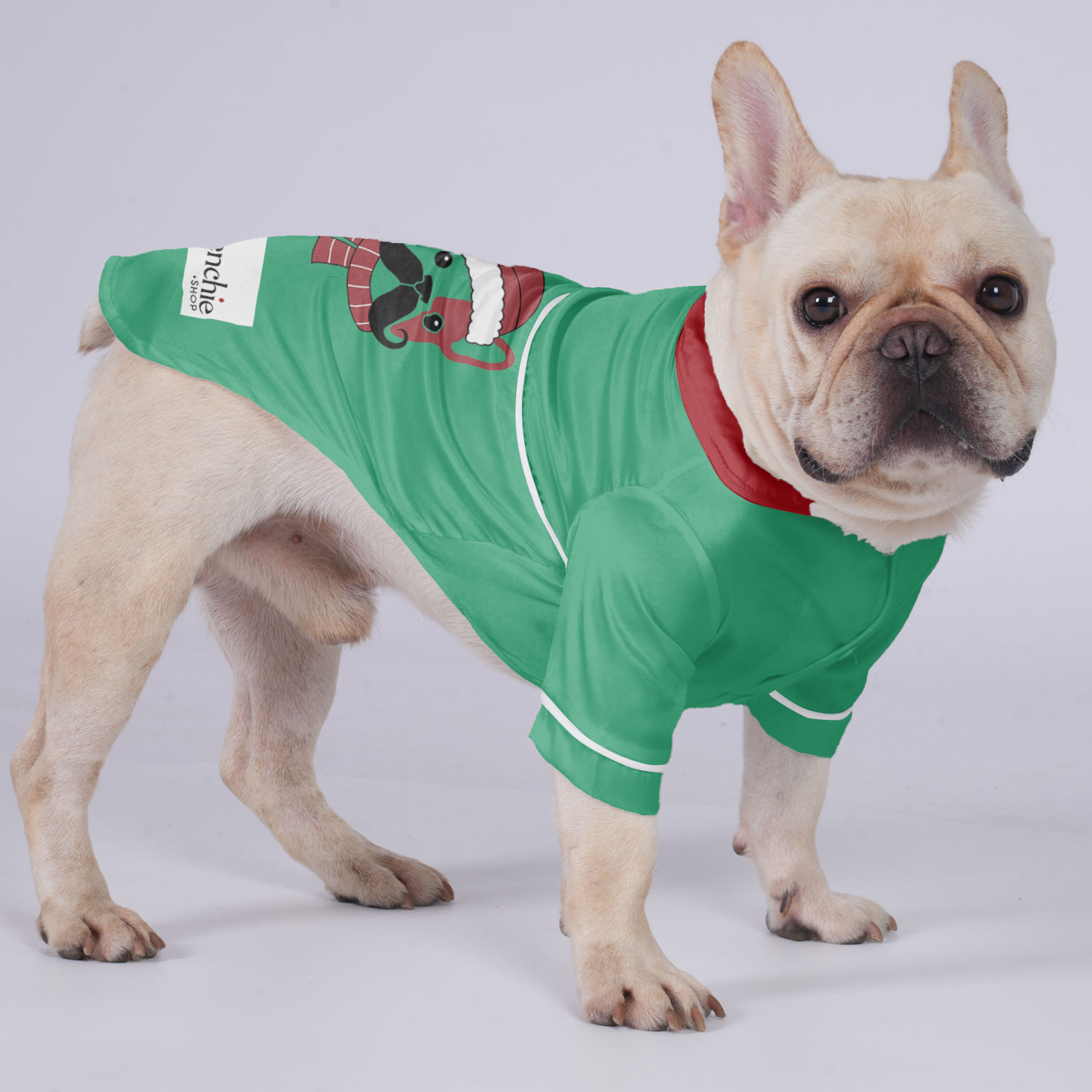 Ruby French Bulldog Night Outfit for Brachycephalic Dogs-fadou