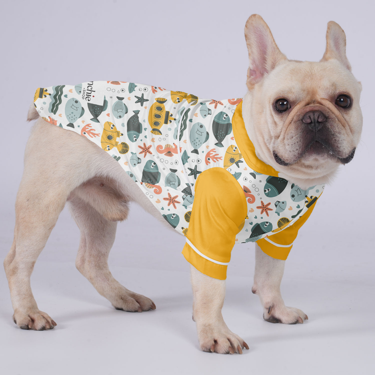 Buddy French Bulldog Dog Pajamas for Brachycephalic Dogs-fadou