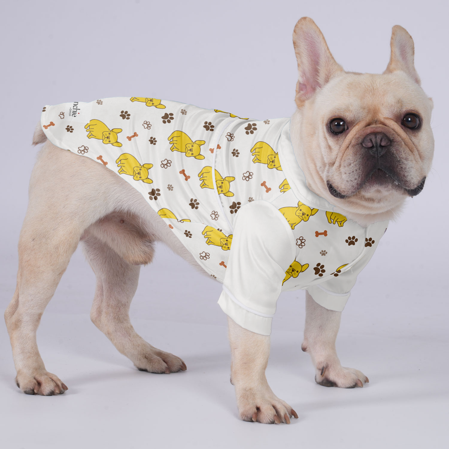 Chester French Bulldog Pet Sleepwear for French Bulldogs-fadou