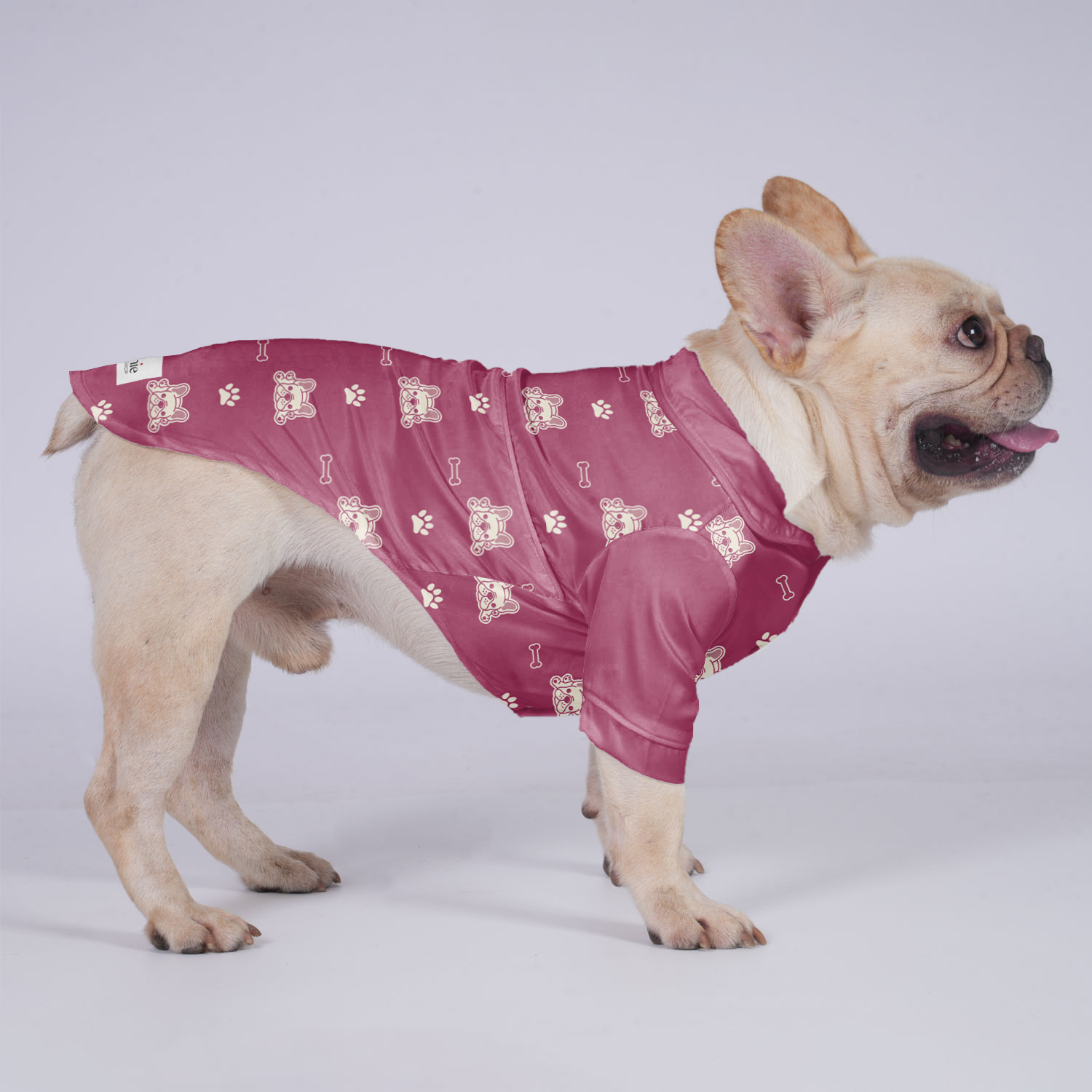 Widget - Hawaiian Shirt for Travel Comfort for French Bulldogs-fadou