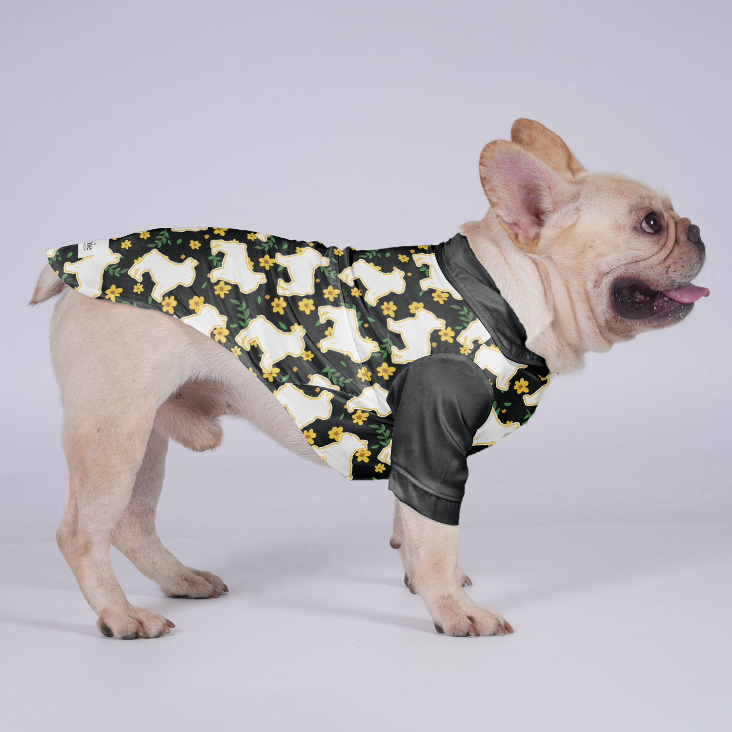 Tyler French Bulldog Cotton Tee for Brachycephalic Dogs-fadou