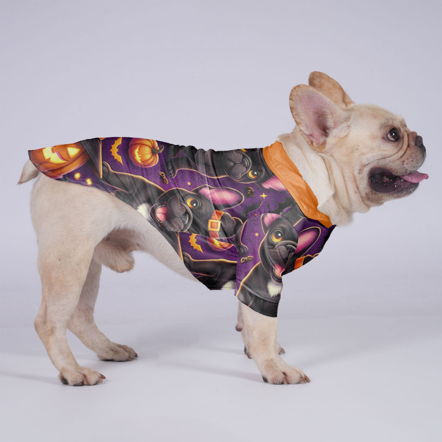 Dixie - Hawaiian Shirt for Travel Comfort for French Bulldogs-fadou