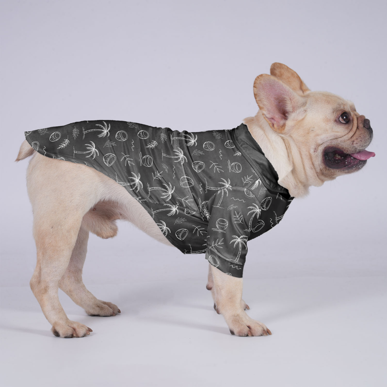 Penny - Hawaiian Shirt for Training Sessions for French Bulldogs-fadou