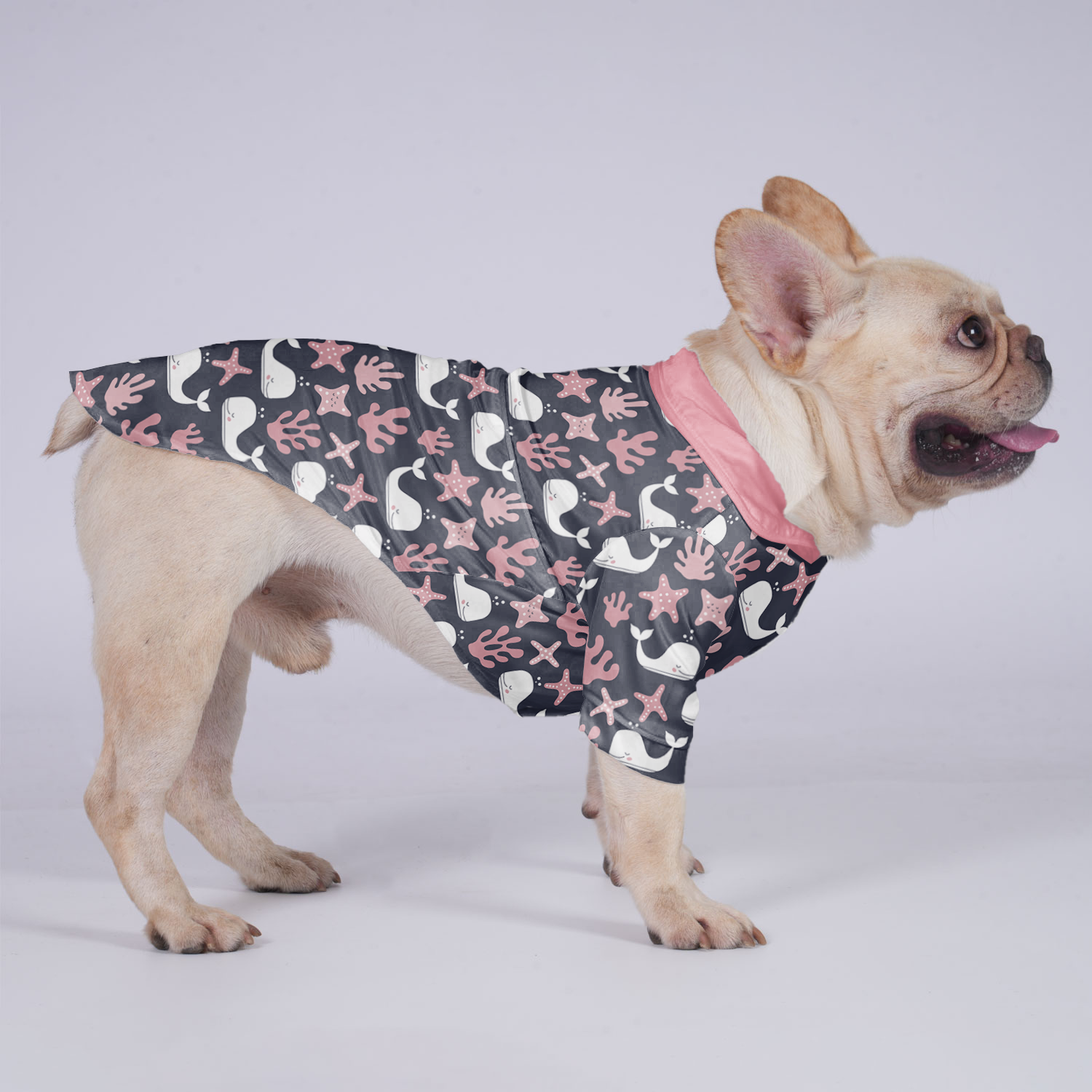 Benji - Hawaiian Shirt for Short-Nosed Dogs for French Bulldogs-fadou