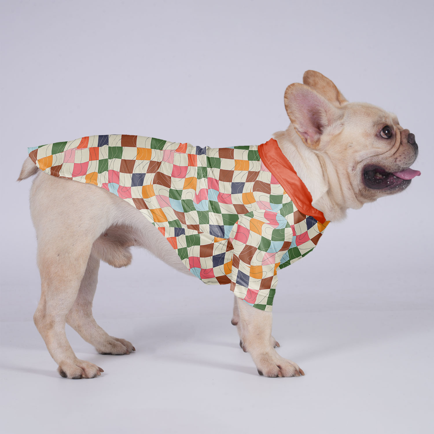 Poppy - Hawaiian Shirt for Outdoor Adventures for French Bulldogs-fadou