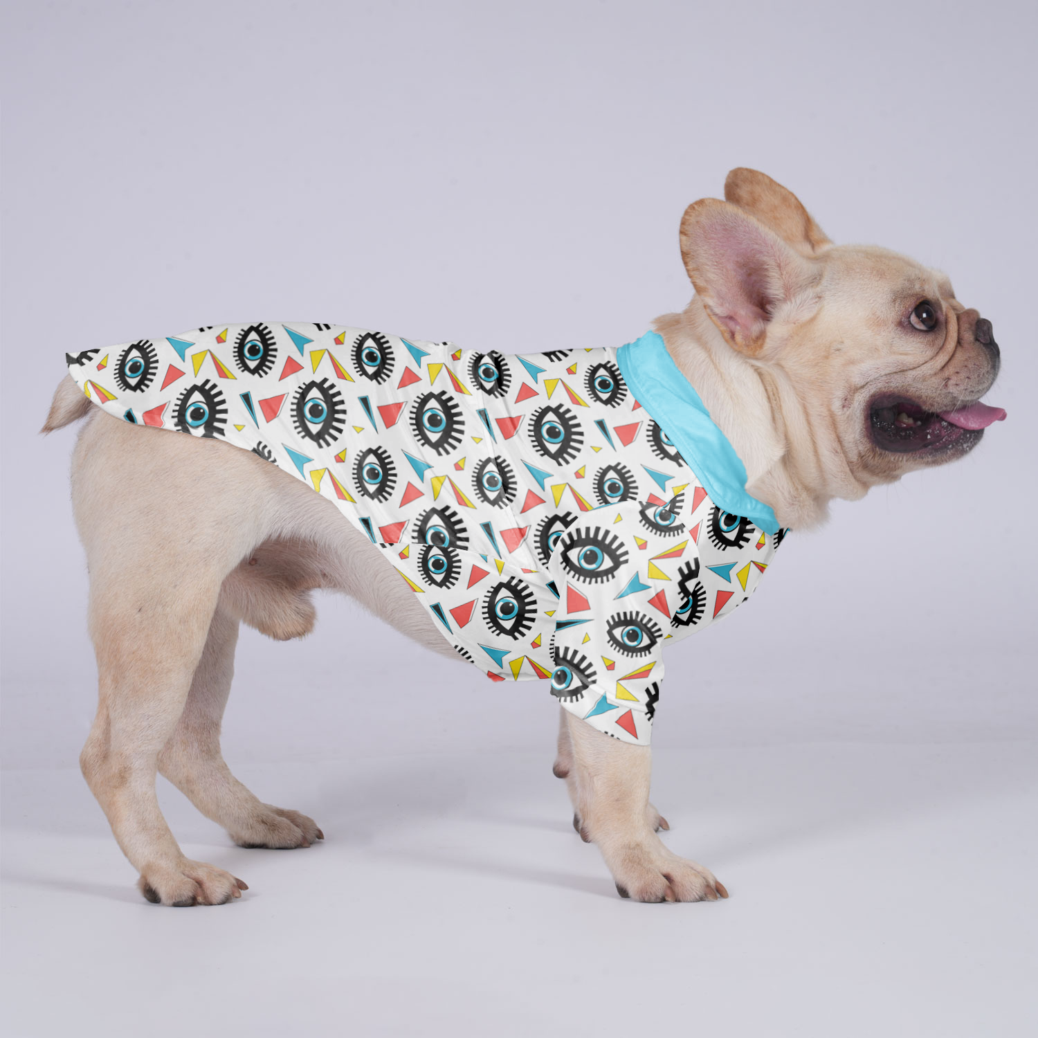 Chloe - Hawaiian Shirt for Travel Comfort for French Bulldogs-fadou