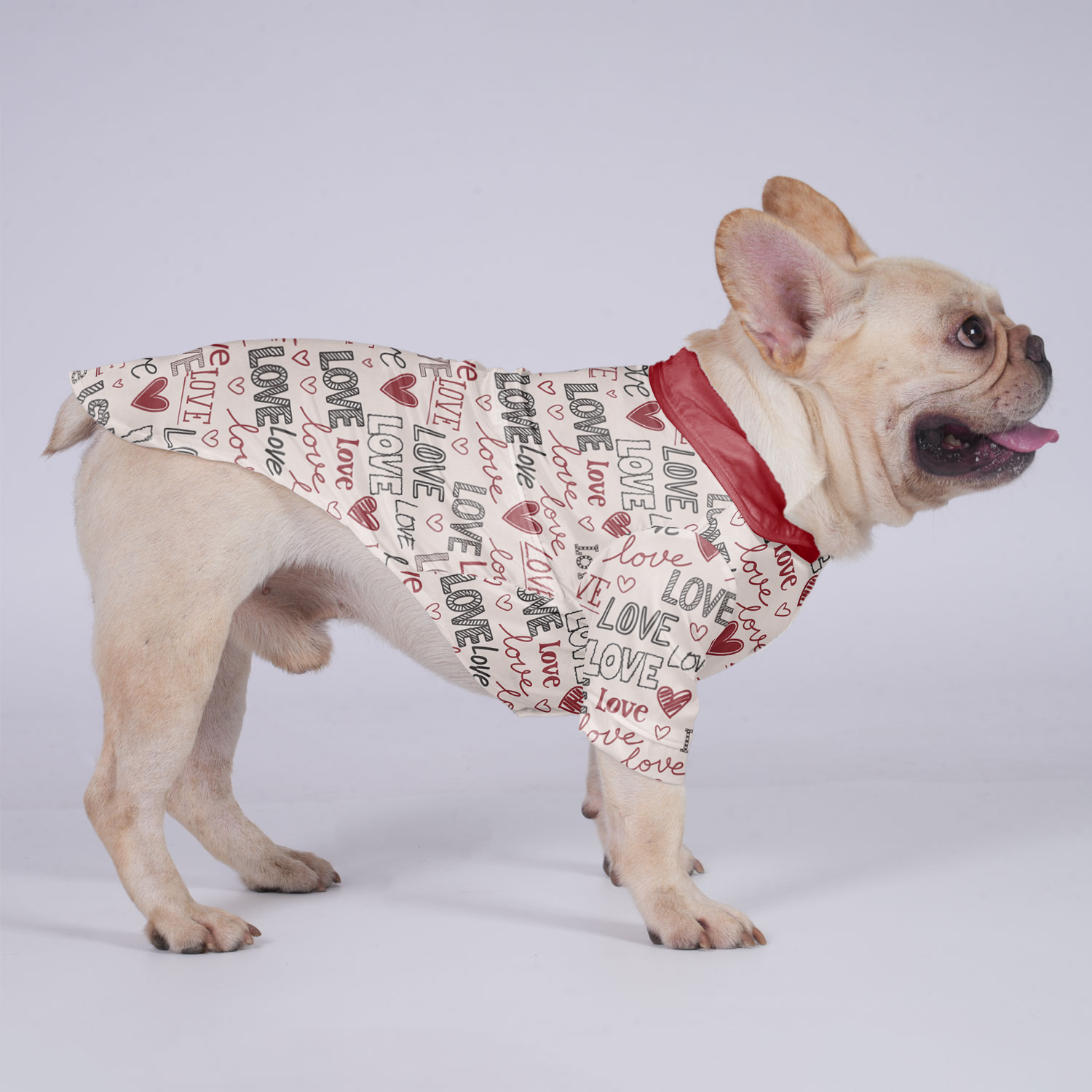 Aspen French Bulldog Cotton Tee for Brachycephalic Dogs-fadou