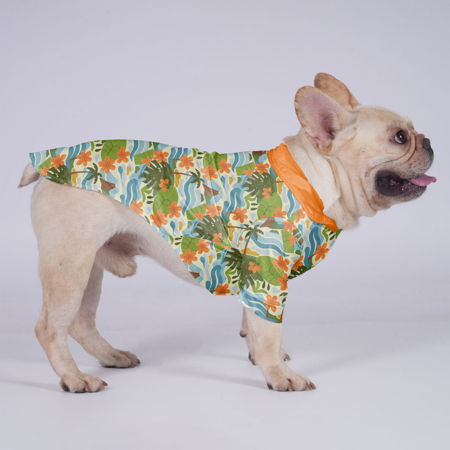 Nala - Hawaiian Shirt for Training Sessions for French Bulldogs-fadou