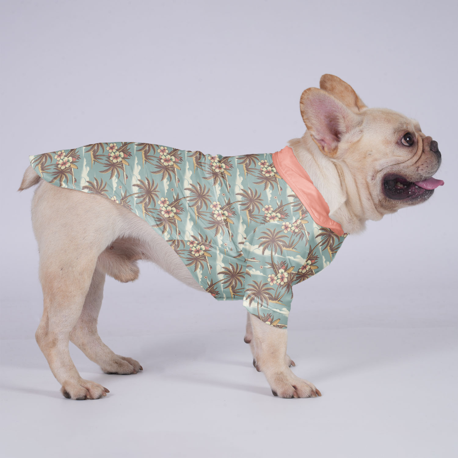 Rosie - Hawaiian Shirt for Short-Nosed Dogs for French Bulldogs-fadou