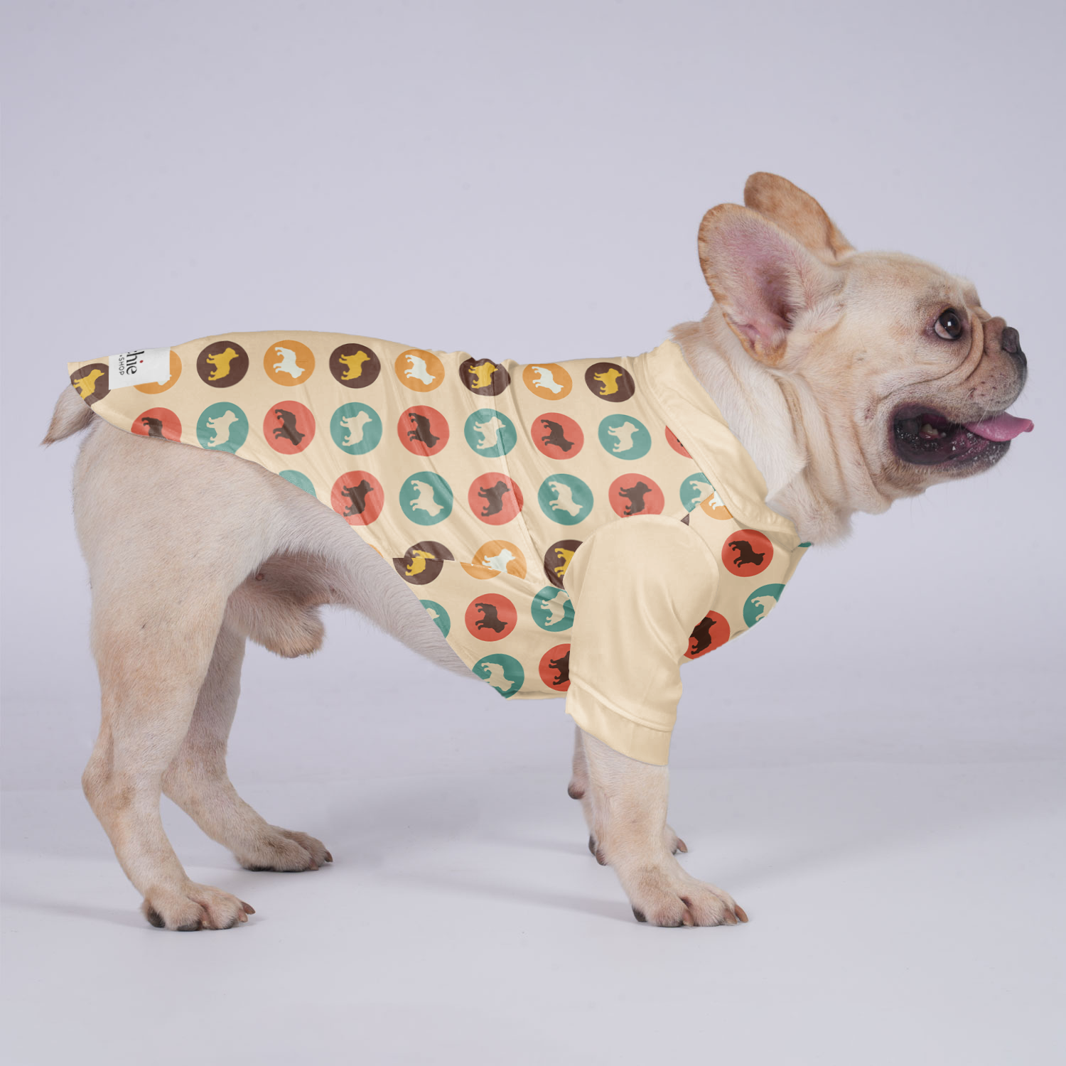 Milo - Hawaiian Shirt for Training Sessions for French Bulldogs-fadou