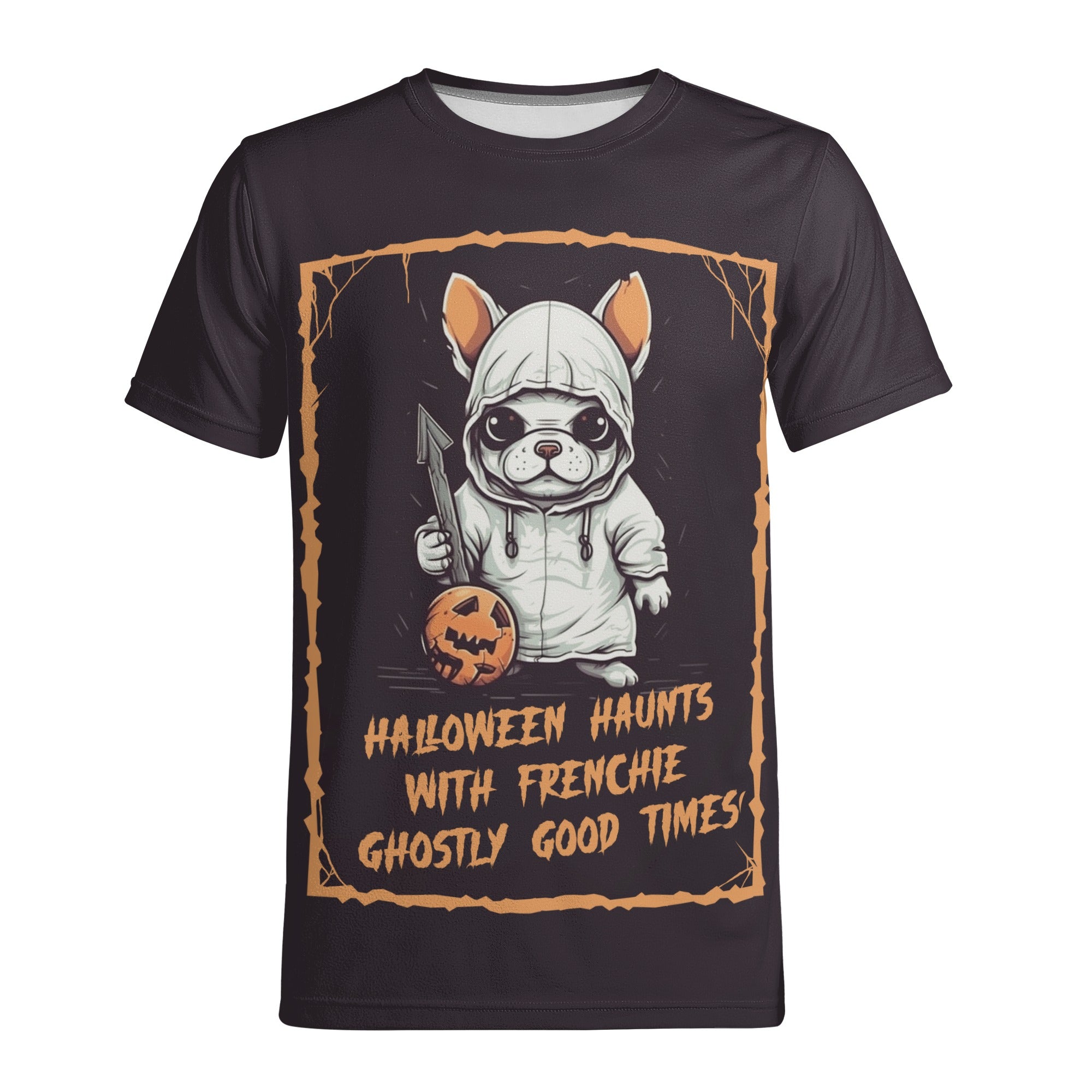 French Bulldog Halloween Dog Lover Tee for Dog Moms & Dads-fadou
