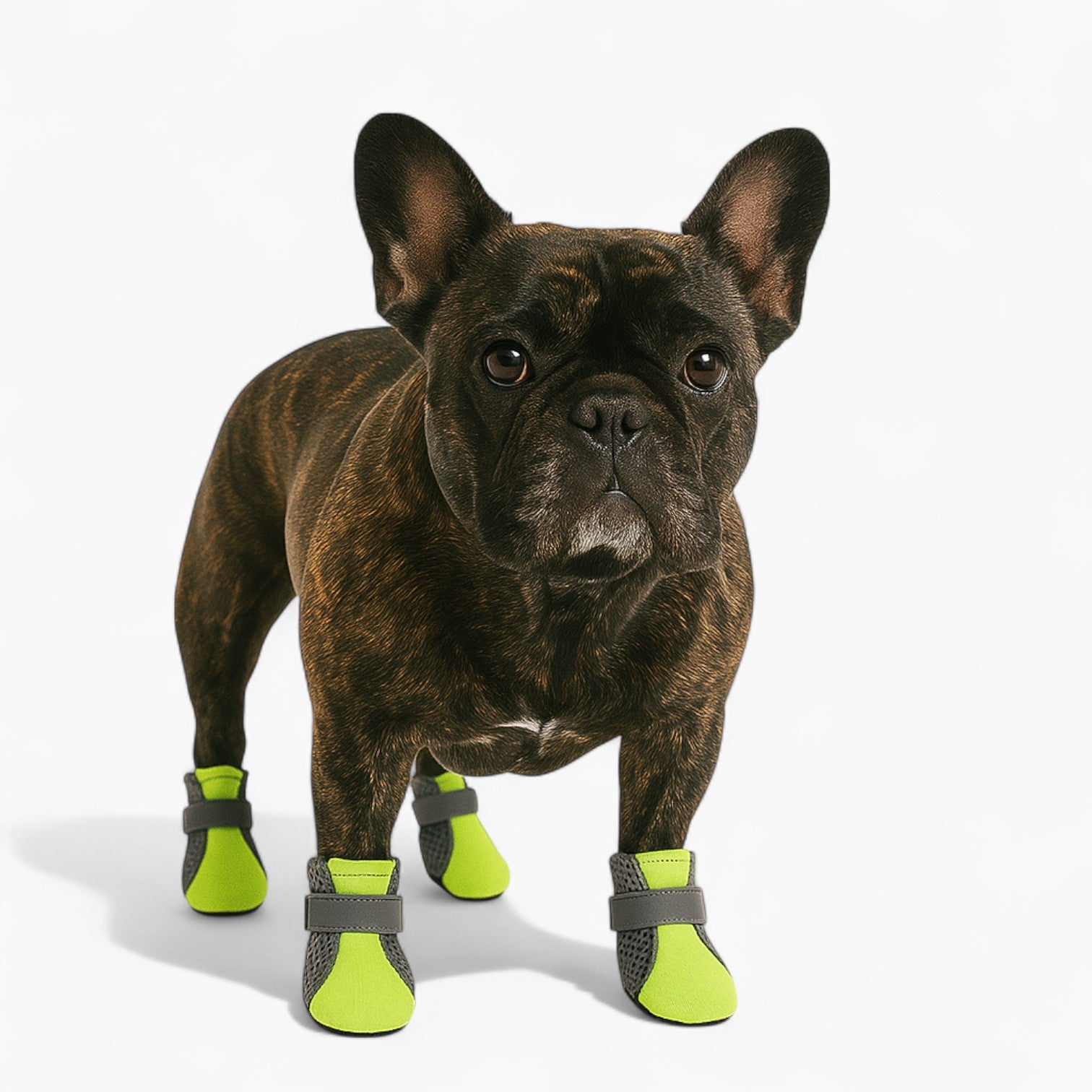 French Bulldog Reflective Dog Boots for French Bulldogs-fadou