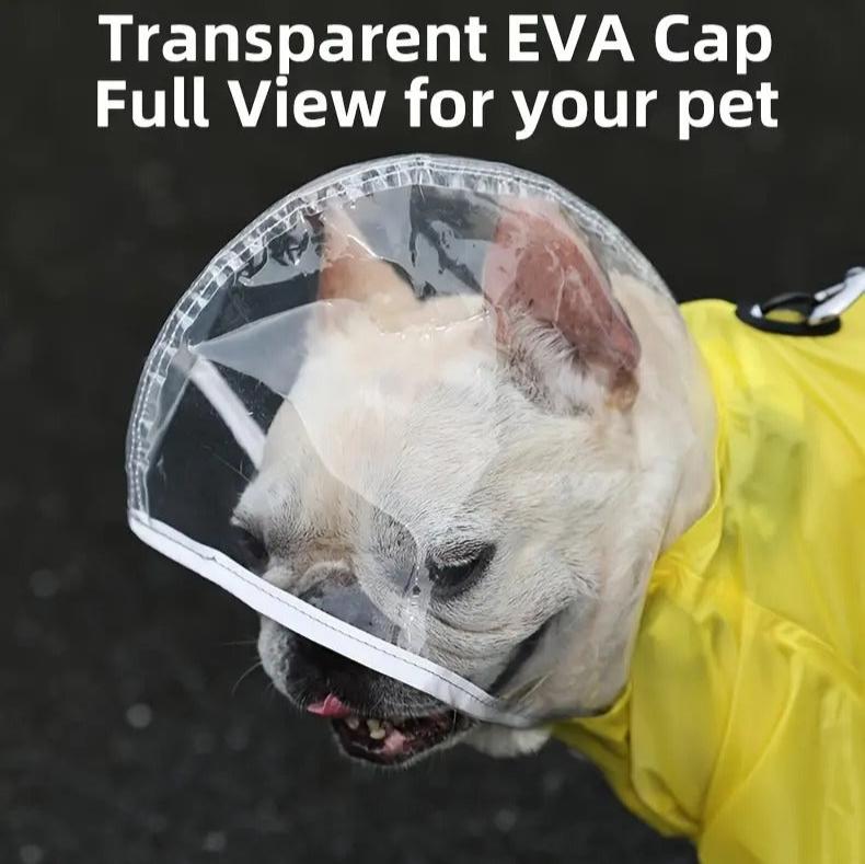 AquaTail French Bulldog Waterproof Coat for Playtime Fun-fadou